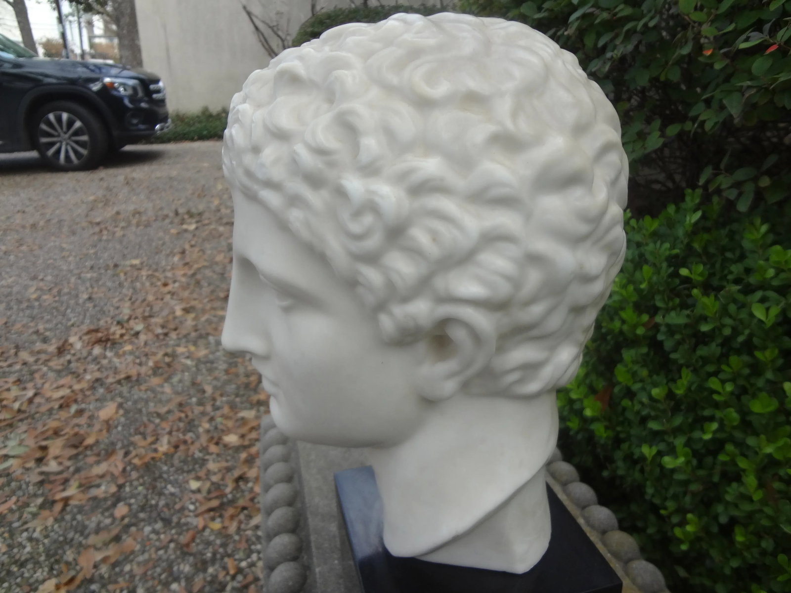 French Porcelain Bust of a Classical Male - 5