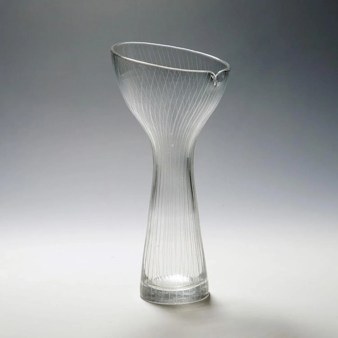 Vintage Art Glass Vase by Tapio Wirkkala for Iittala 1954 - 2