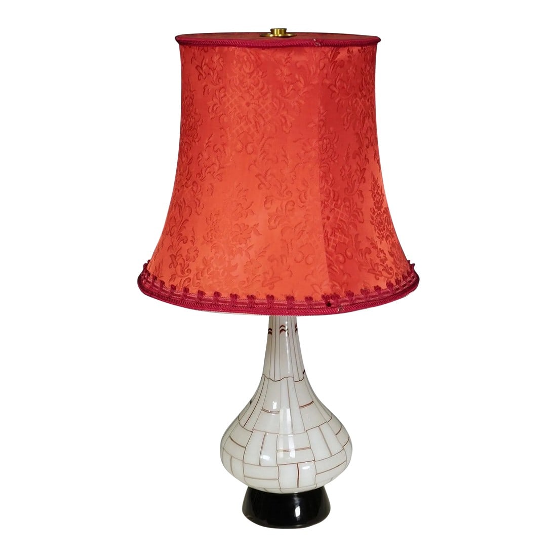 Vintage Barovier & Toso 'Sidone' Table Lamp, Murano Circa 1960s: Vintage Barovier & Toso 'Sidone' Table Lamp, Murano circa 1960s A rare table lamp of the Sidone series designed by Ercole Barovier in 1957 and manufactured by Barovier & Toso, Murano around 1960s.