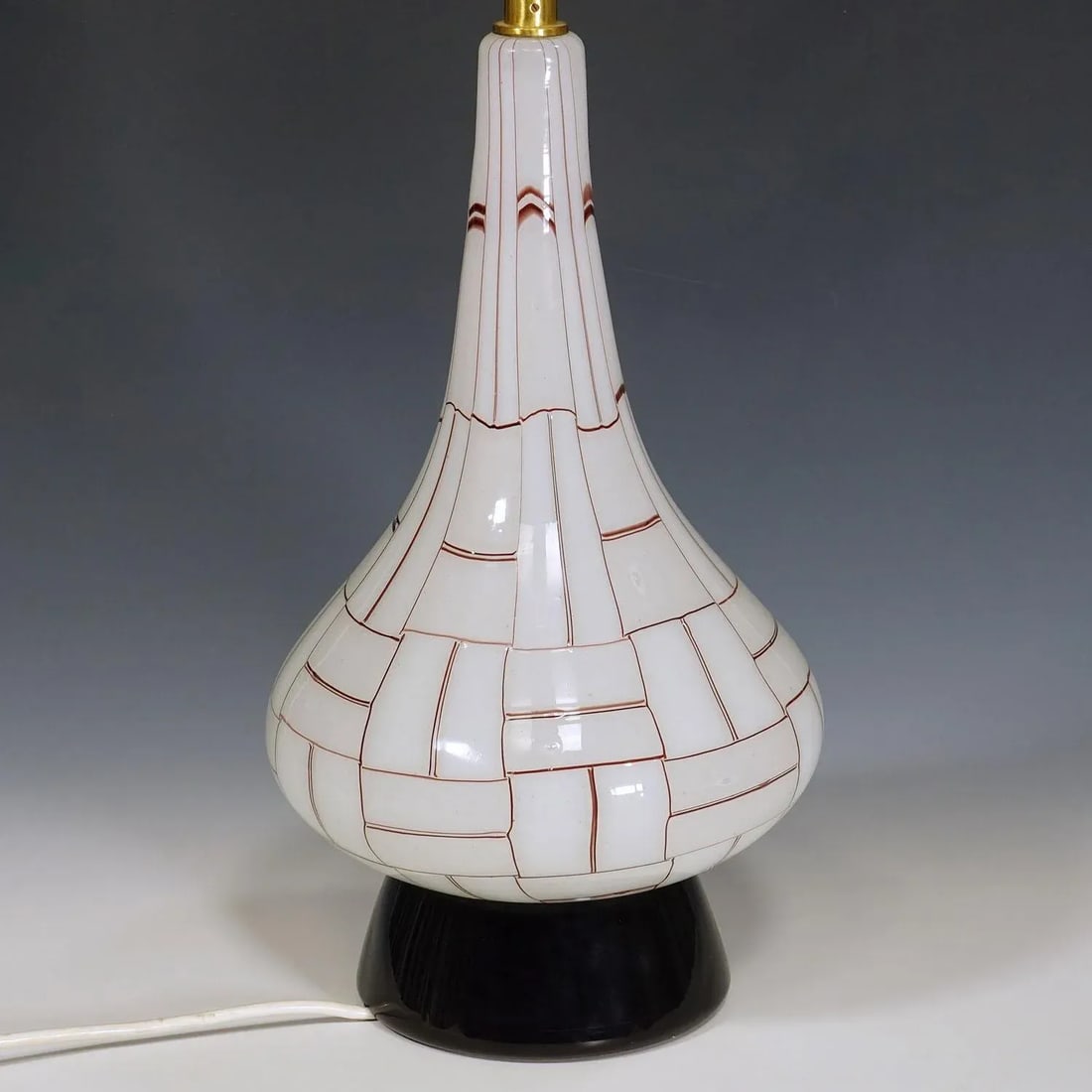Vintage Barovier & Toso 'Sidone' Table Lamp, Murano Circa 1960s - 3
