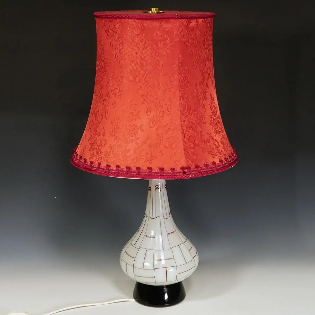Vintage Barovier & Toso 'Sidone' Table Lamp, Murano Circa 1960s - 8