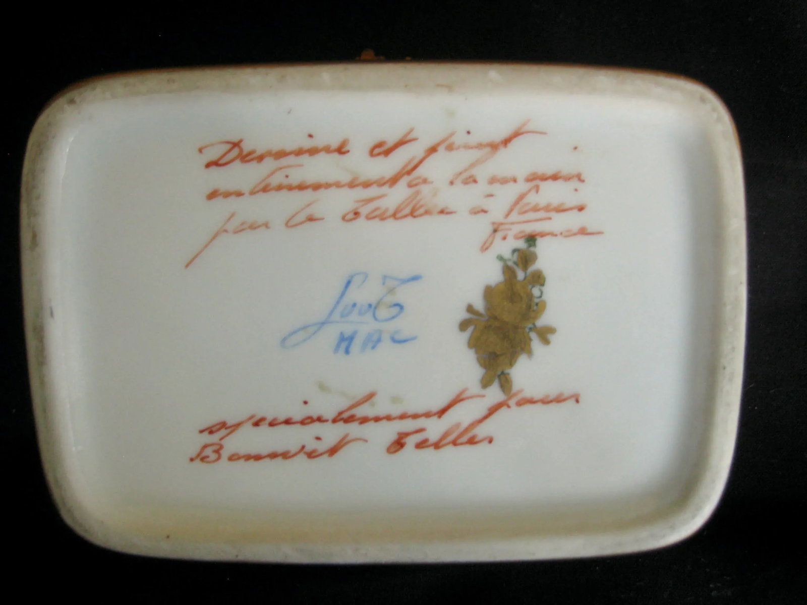 Sevres Style French Porcelain Box, Le Tallec - 12