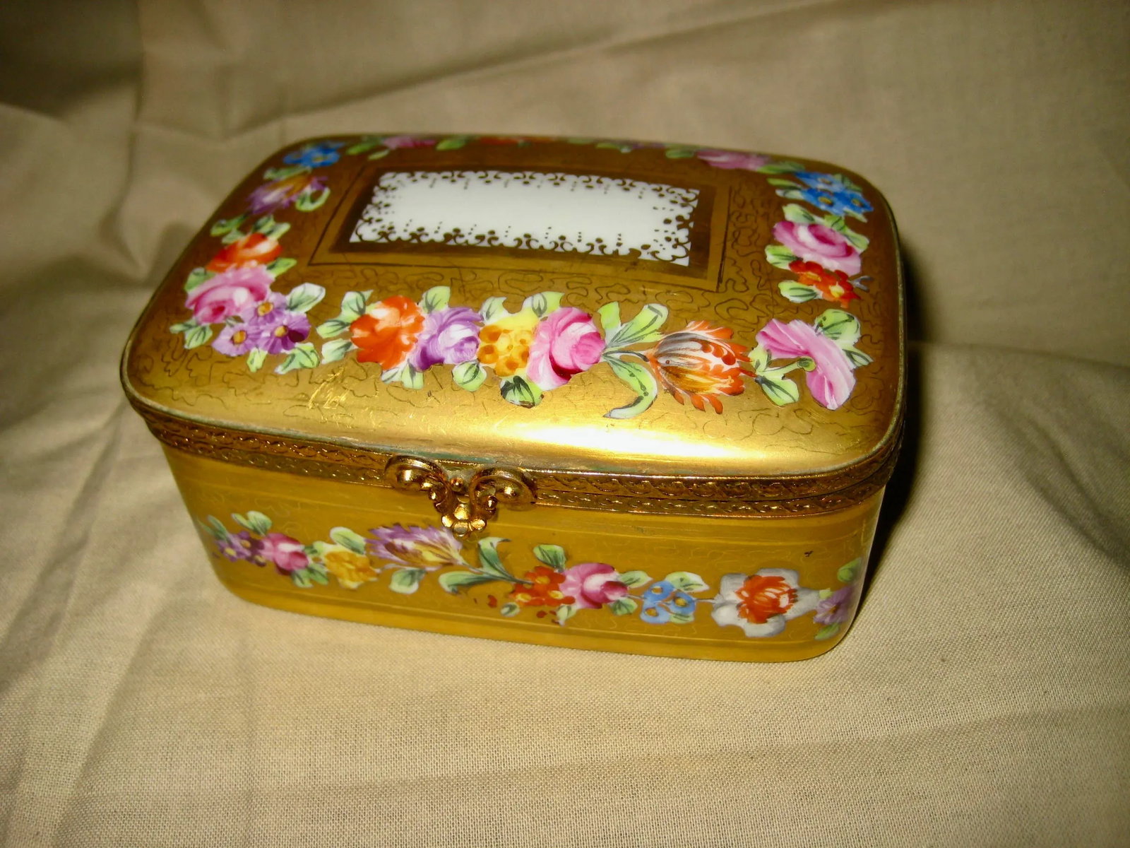 Sevres Style French Porcelain Box, Le Tallec - 13