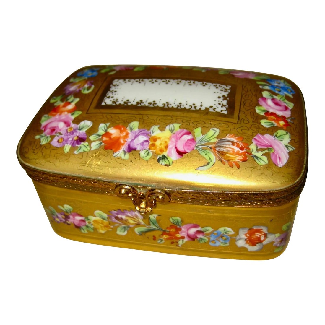 Sevres Style French Porcelain Box, Le Tallec (1 of 13)