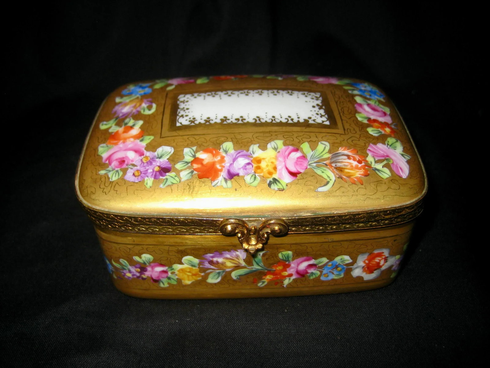 Sevres Style French Porcelain Box, Le Tallec - 5