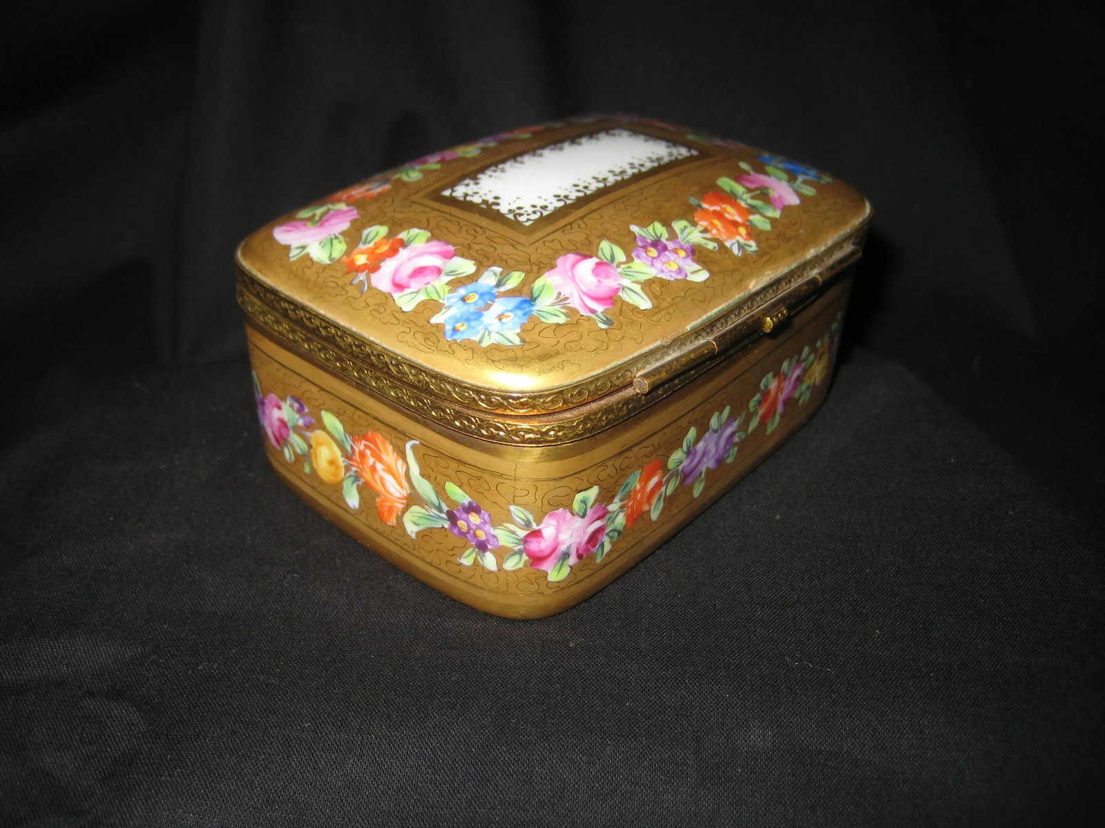 Sevres Style French Porcelain Box, Le Tallec - 6