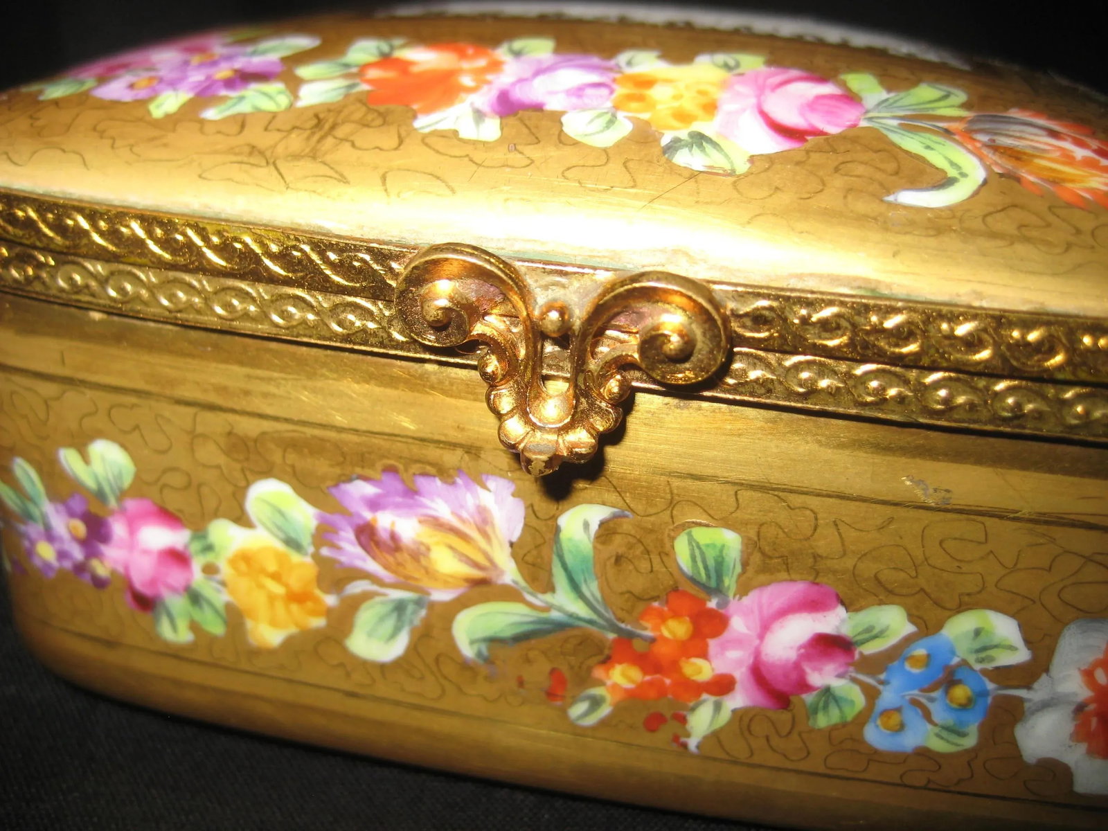 Sevres Style French Porcelain Box, Le Tallec - 8