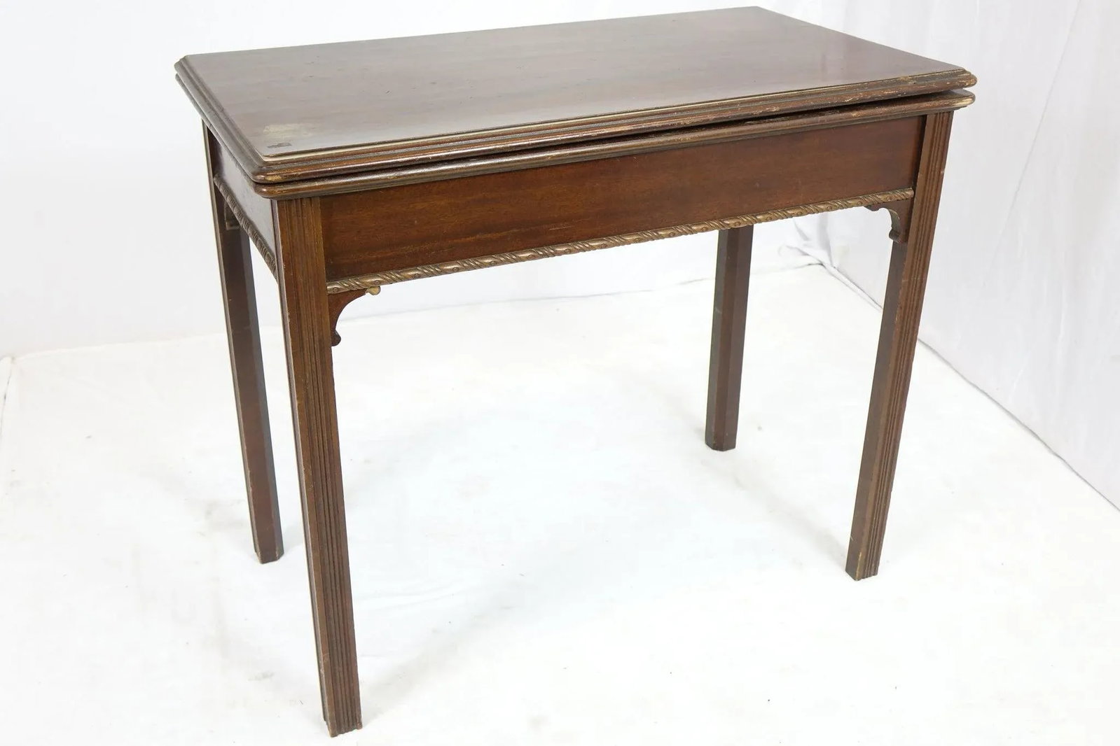 Mid 20th Century Vintage Wooden Side Table - 9