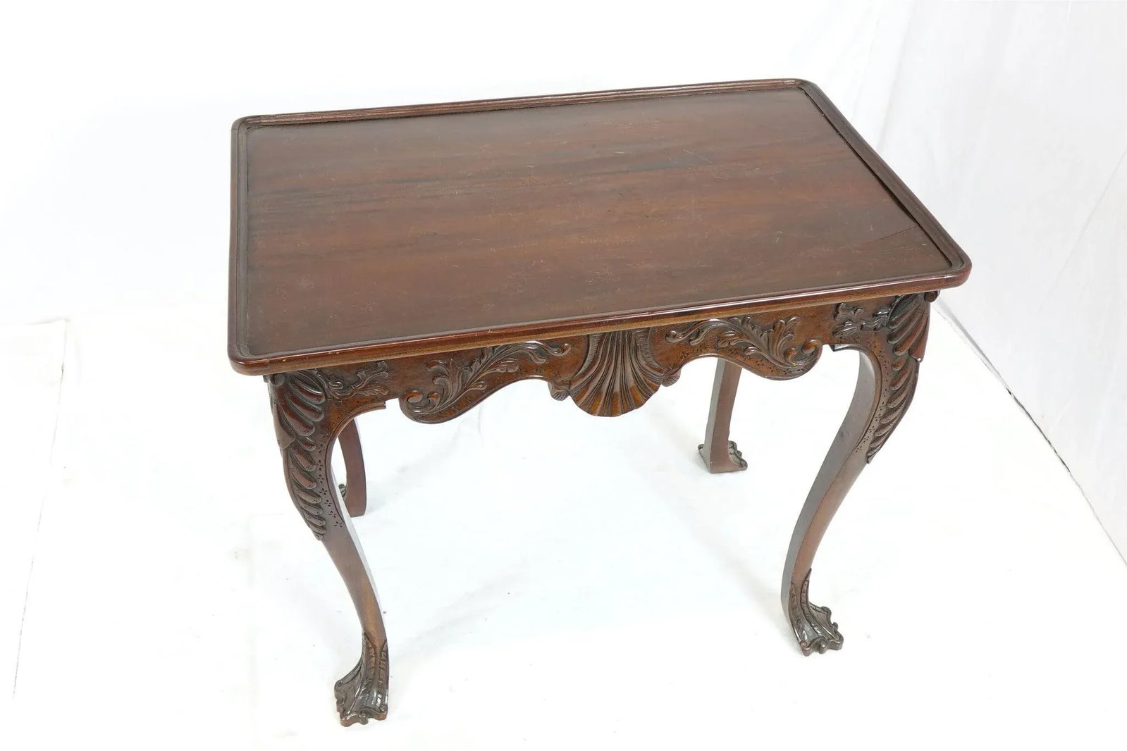 Mid 20th Century Vintage Carved Table - 2