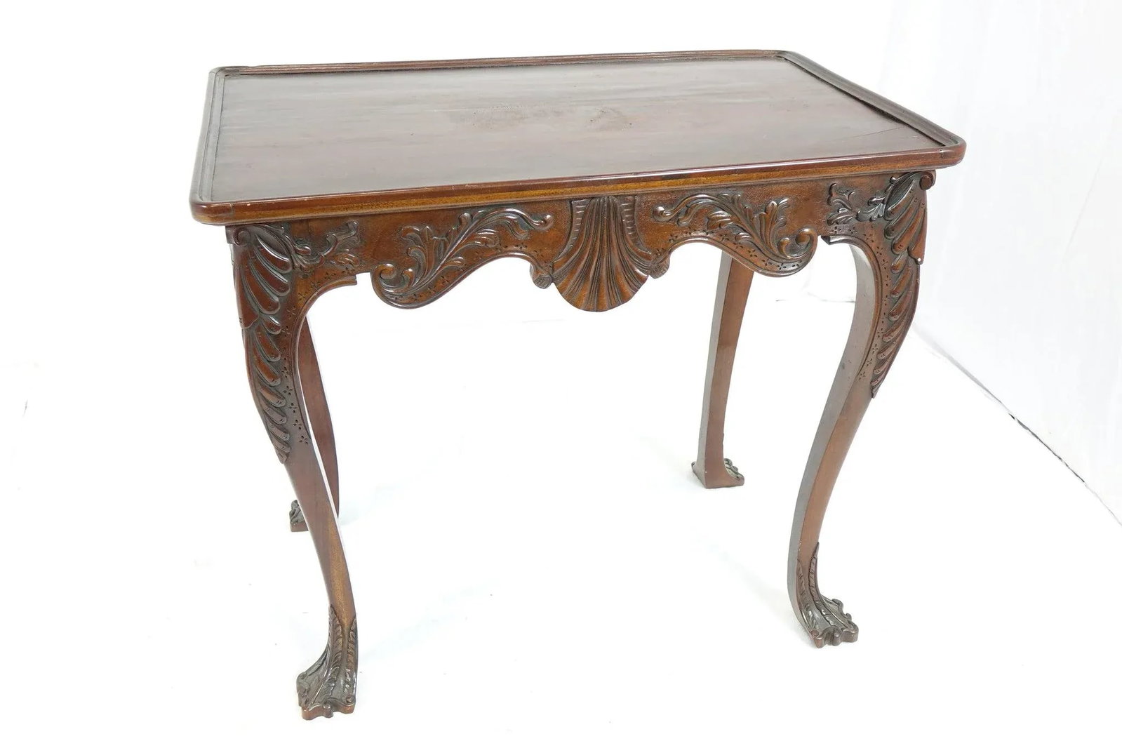 Mid 20th Century Vintage Carved Table - 9