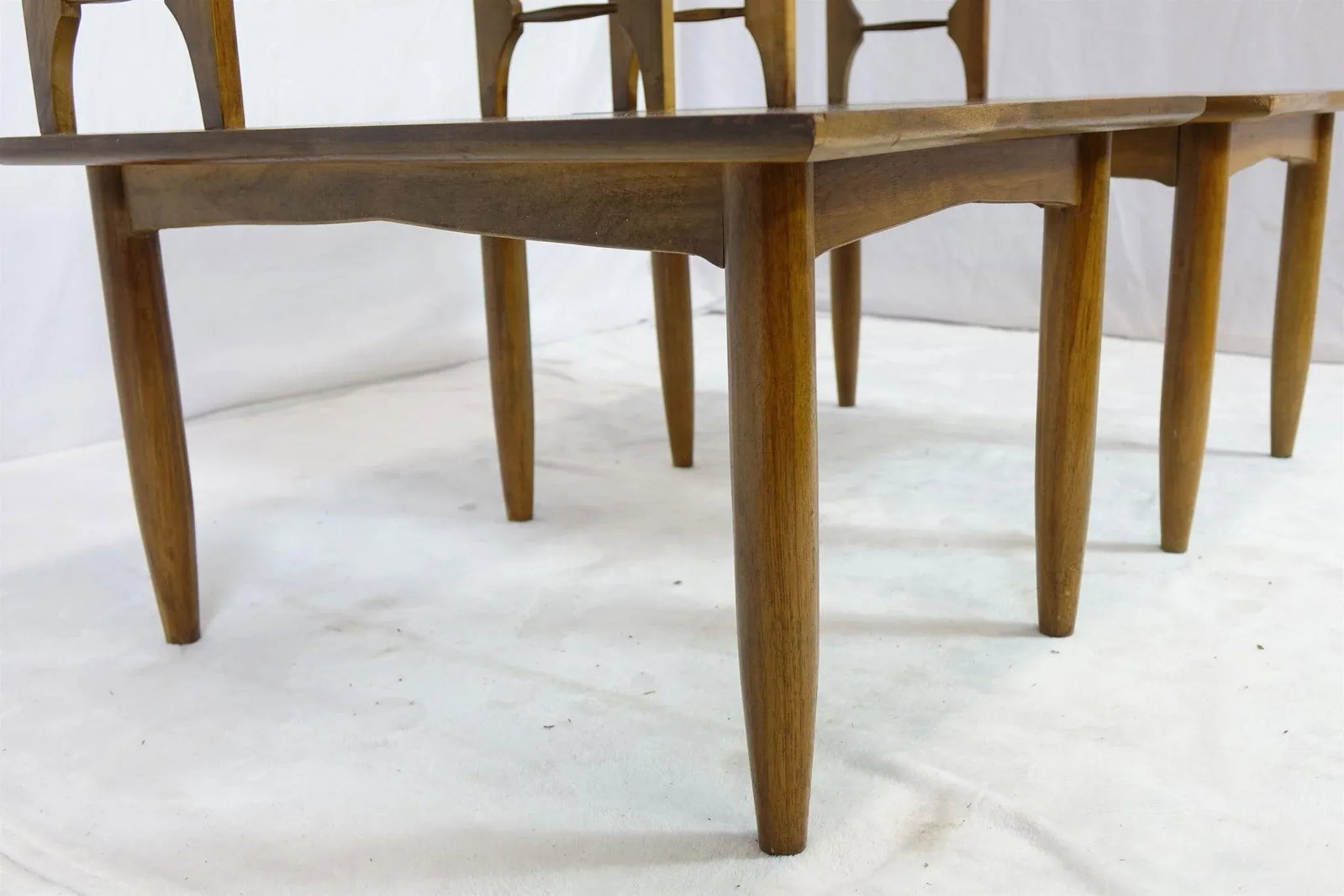 Pair of 2-Tier Mid Century Modern End Tables Attributed to Lubberts & Mulder for Tomlinson, C. 1960s - 5