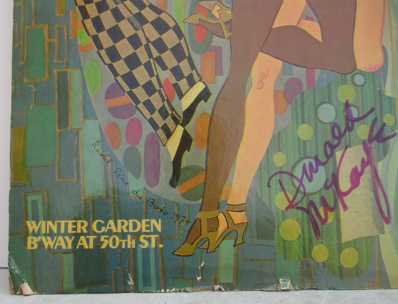Original Poster Doctor Jazz Broadway Musical 1975 Rare Art - 4
