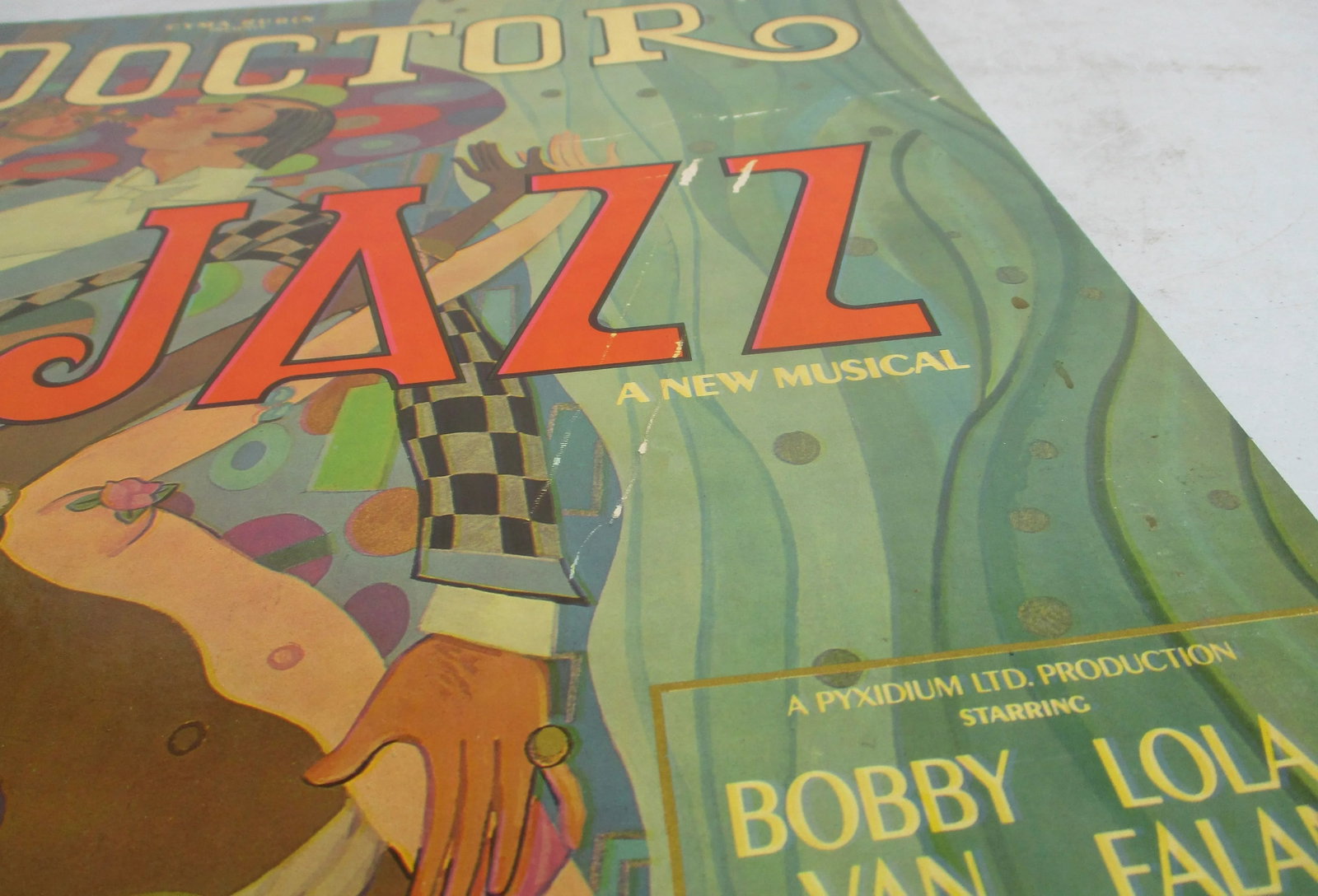 Original Poster Doctor Jazz Broadway Musical 1975 Rare Art - 6