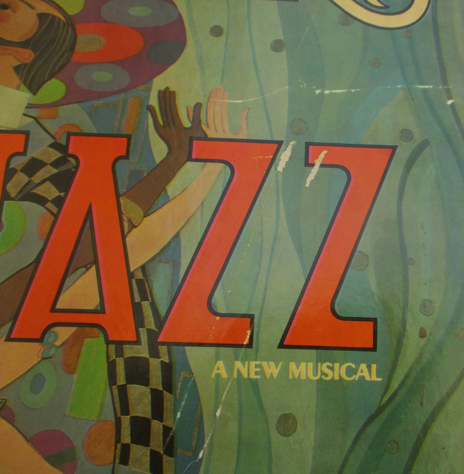 Original Poster Doctor Jazz Broadway Musical 1975 Rare Art - 7