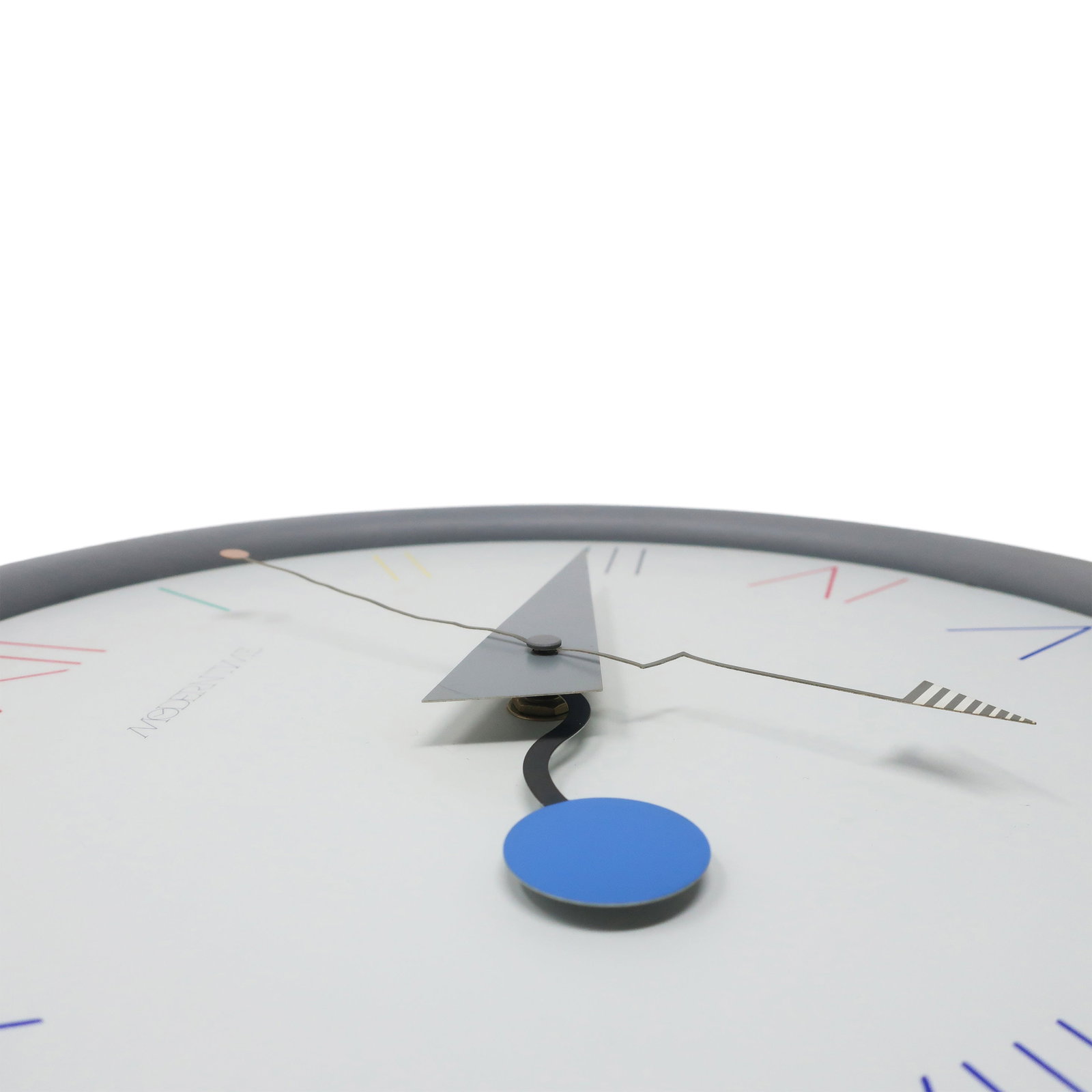 1980s Postmodern Canetti Wall Clock - 5