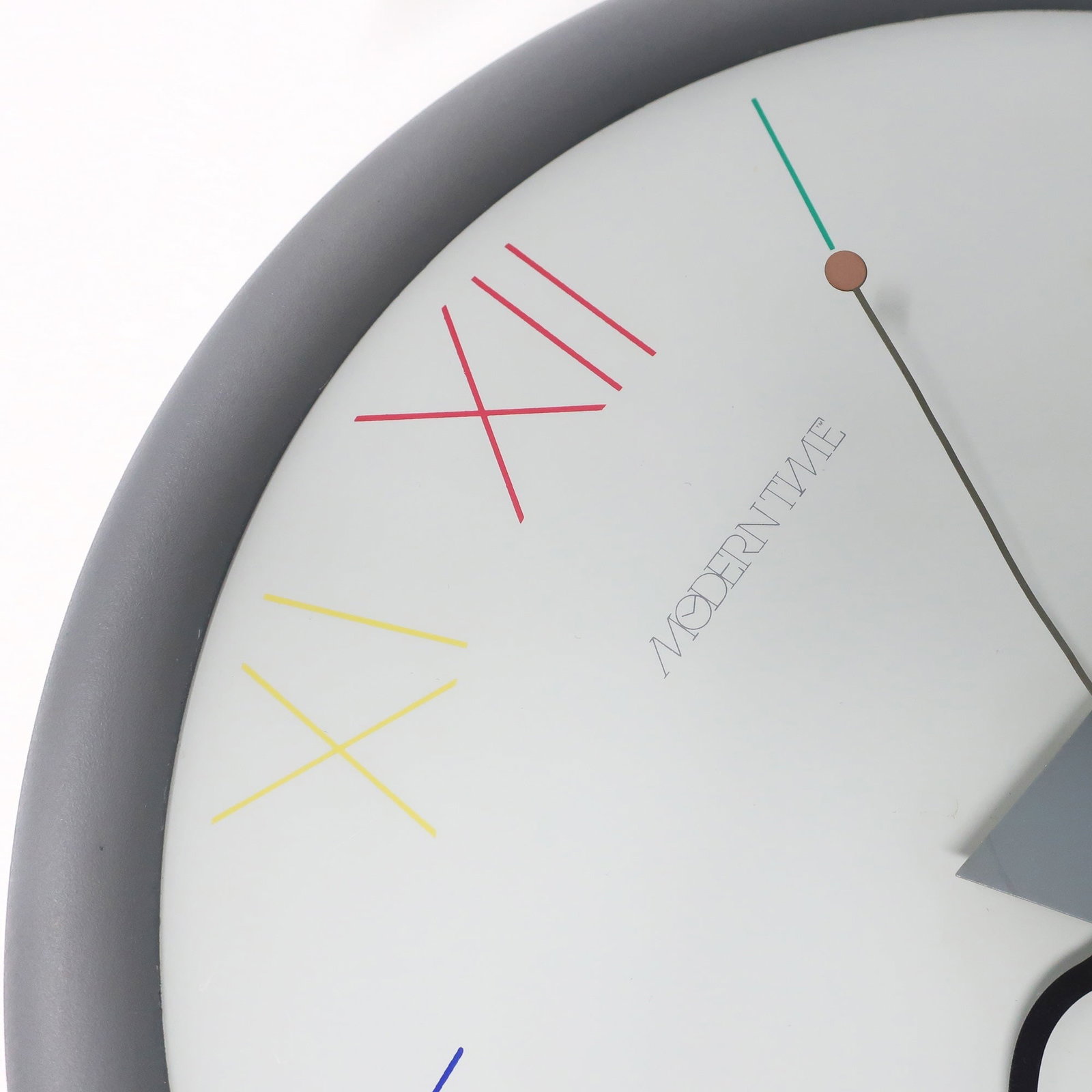 1980s Postmodern Canetti Wall Clock - 6