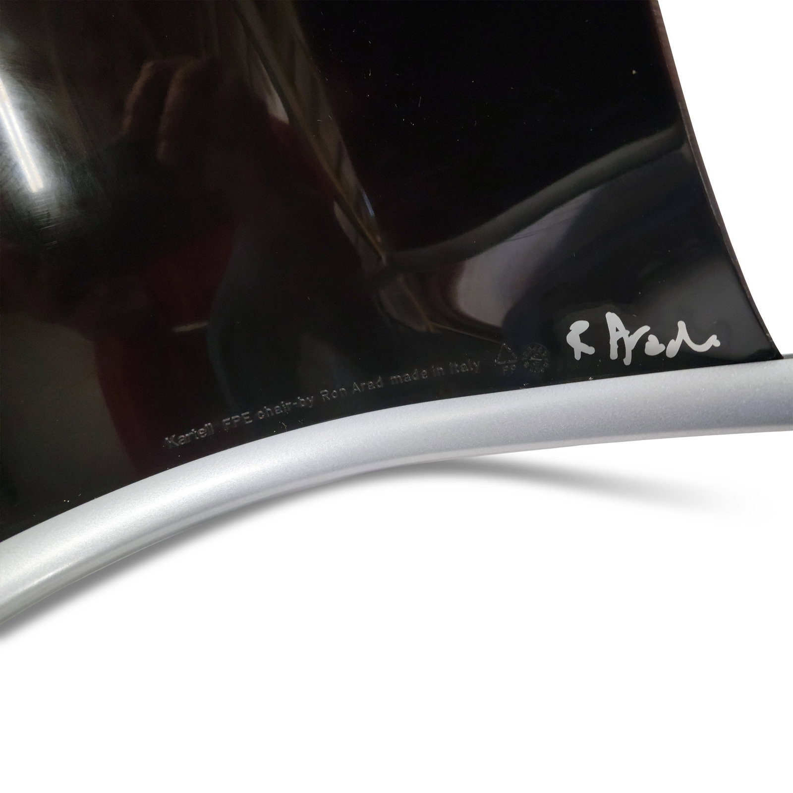 Signed Black FPE Chair by Ron Arad for Kartell - 7