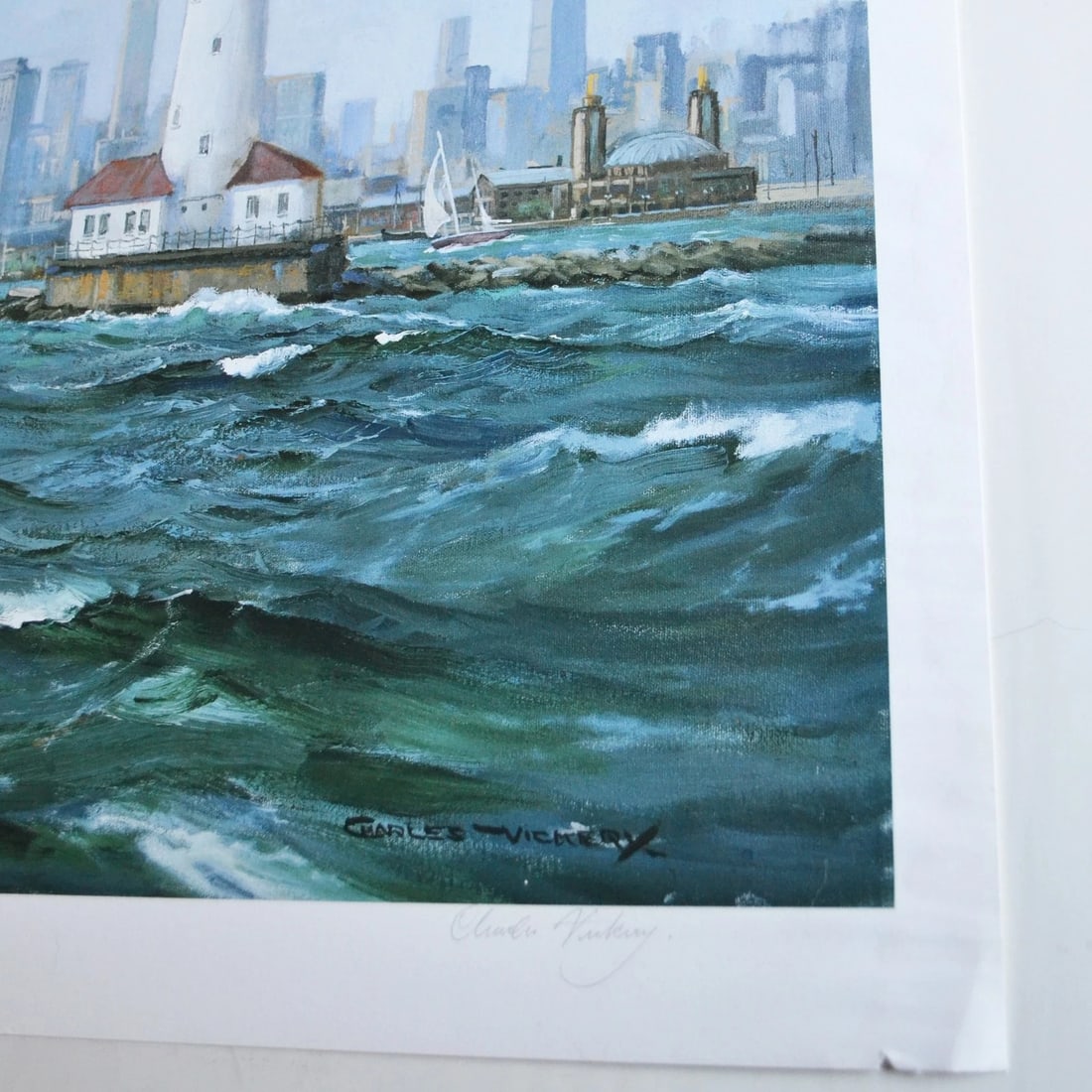 Farewell Chicago "The Christian Radich Heads for Home" by Charles Vickery - 3