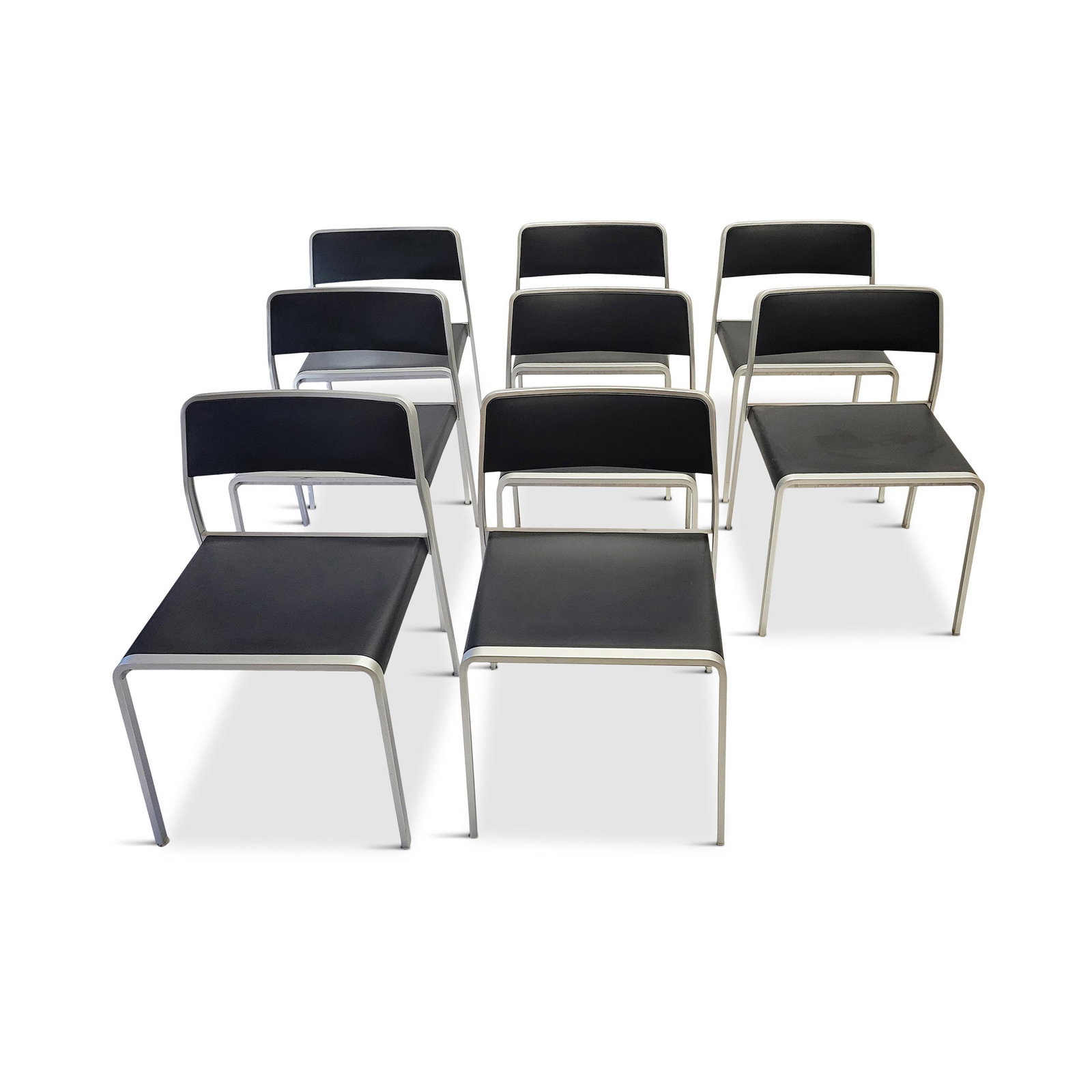 Pair of Bridge Chairs by Carlo Tamborini for Pallucco - 4