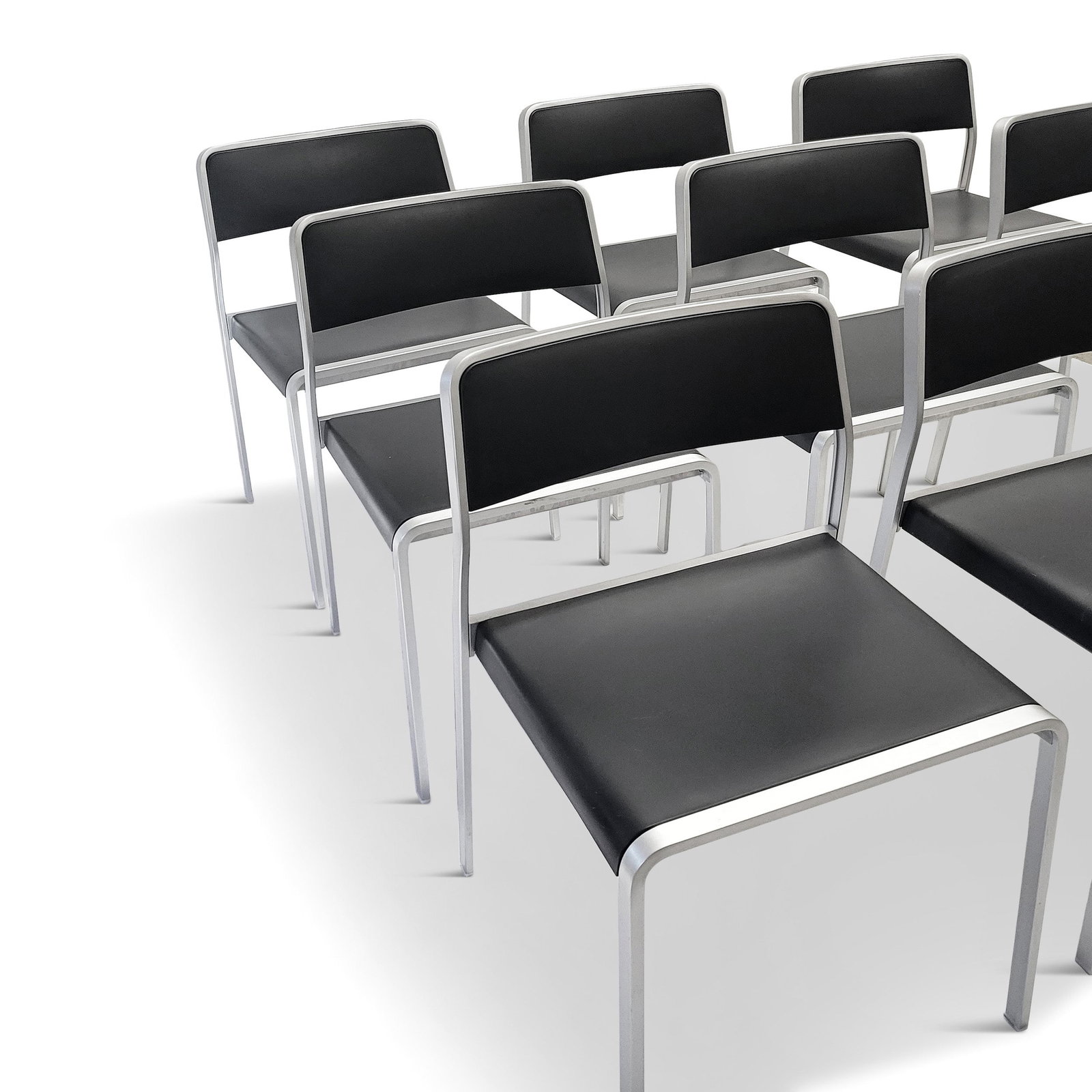 Pair of Bridge Chairs by Carlo Tamborini for Pallucco - 5