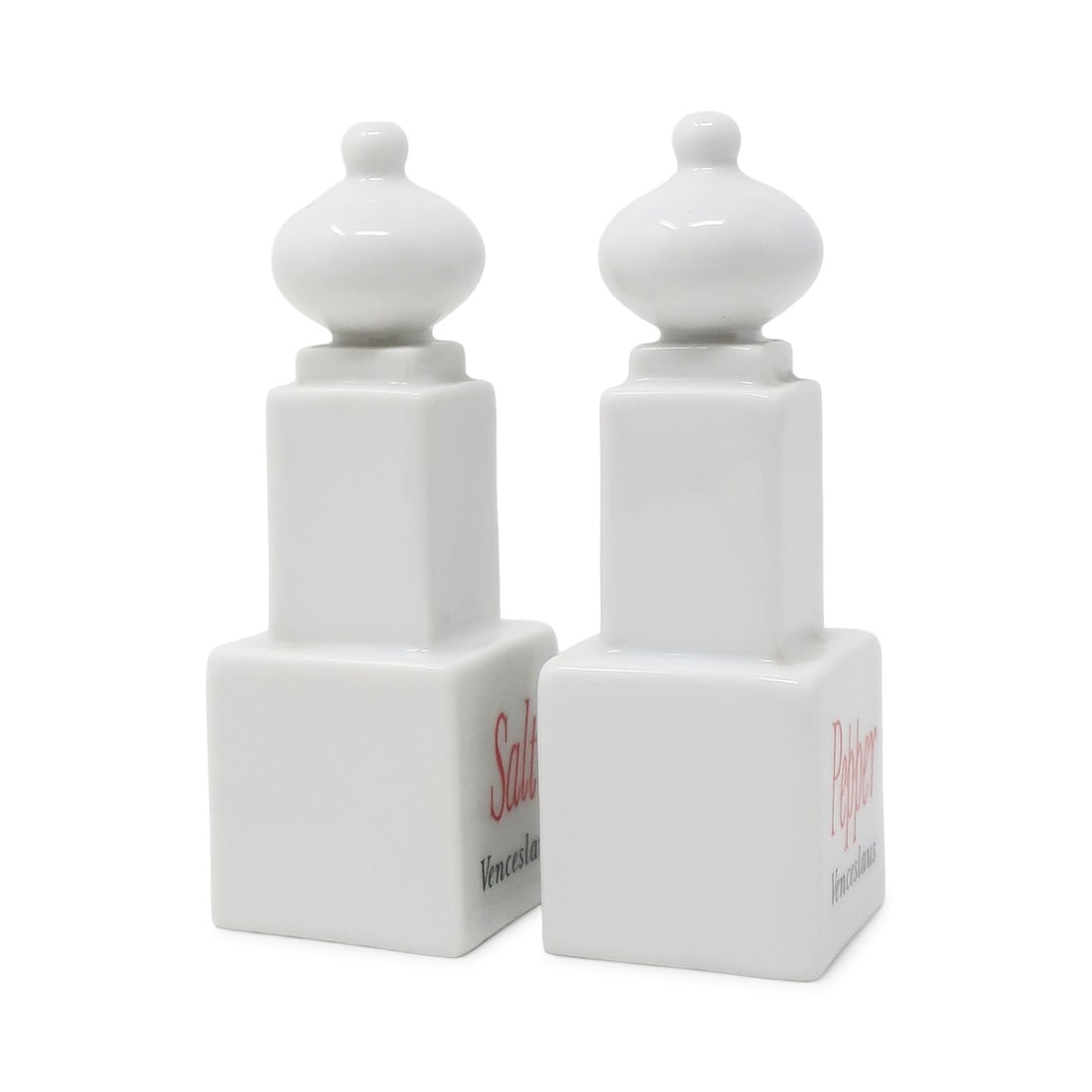 Porcelain Monumenti Salt & Pepper Shakers by Matteo Thun for Arzberg, 1987 - 2