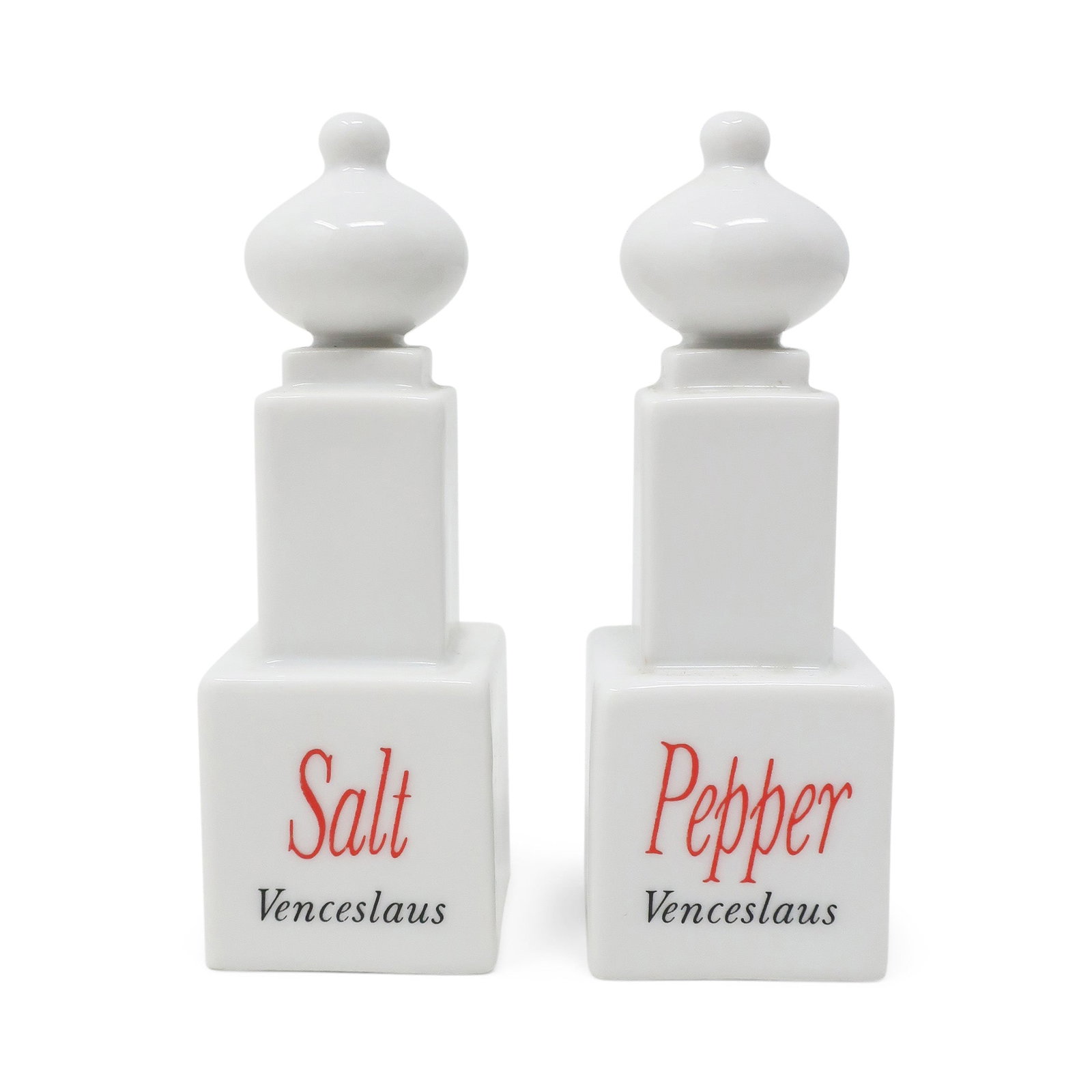 Porcelain Monumenti Salt & Pepper Shakers by Matteo Thun for Arzberg, 1987 - 3