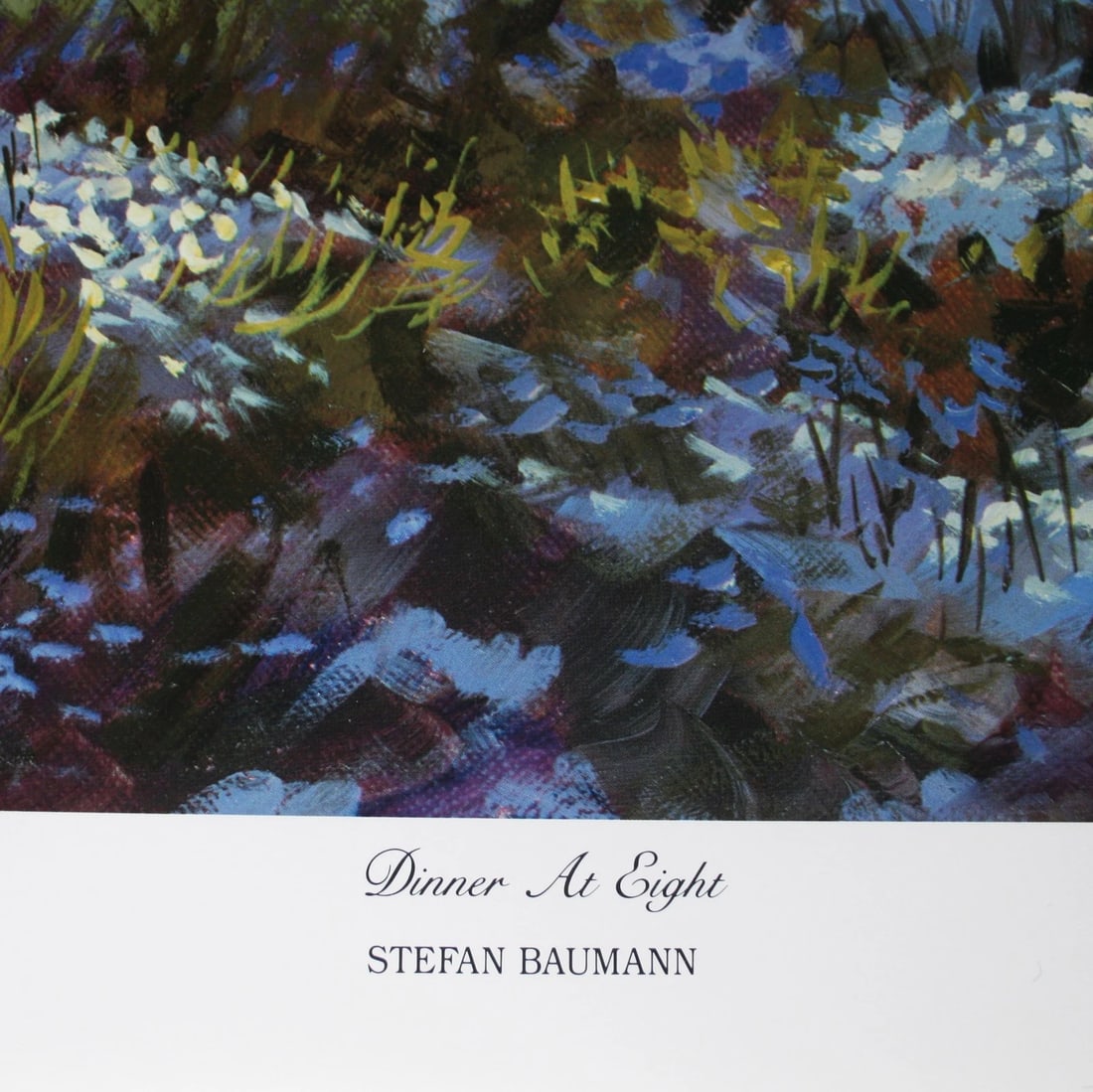 Limited Edition "Dinner at Eight" Lithograph by Stefan Baumann - 4