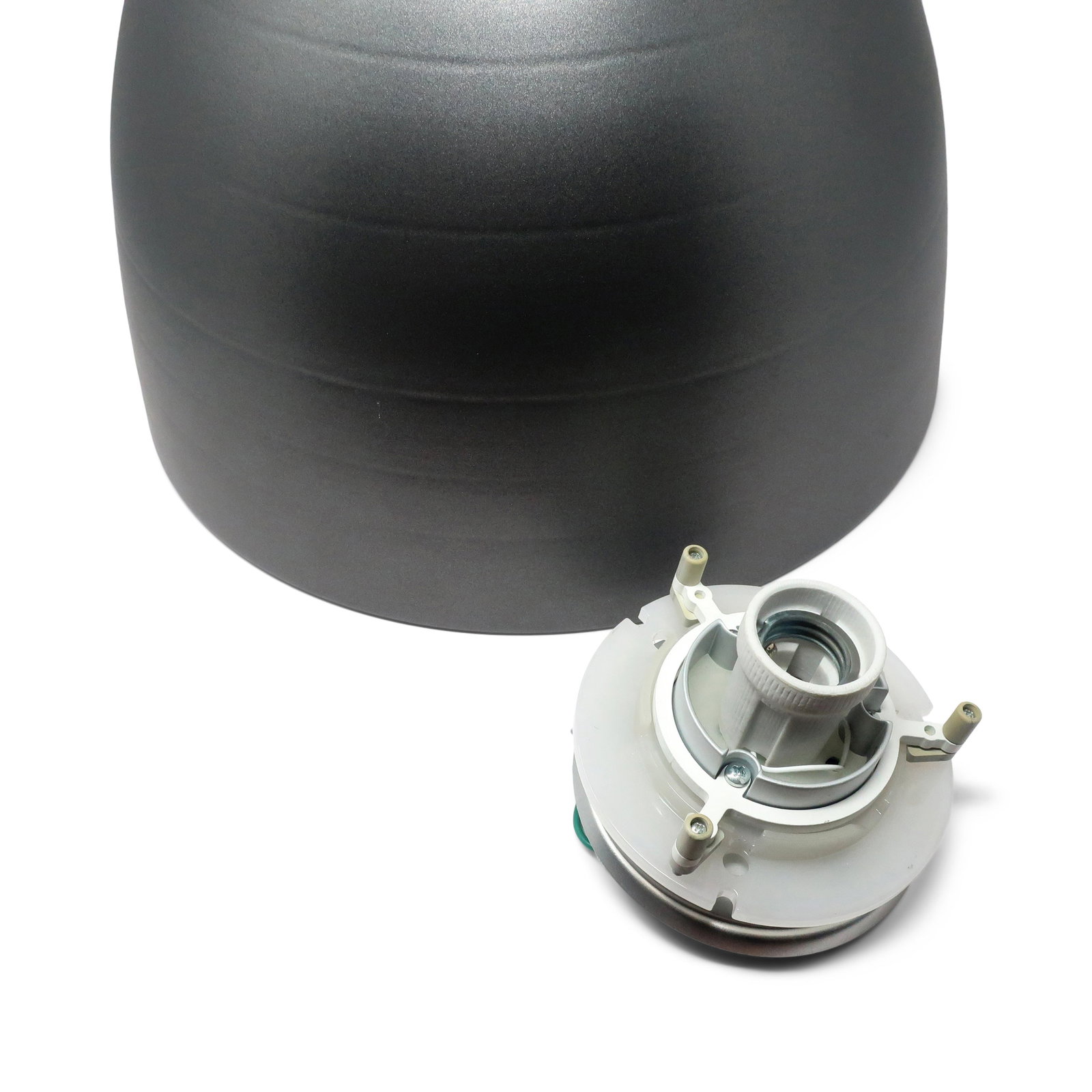 Anthracite Grey Nur Ceiling Lamp by Ernesto Gismondi for Artemide - 7