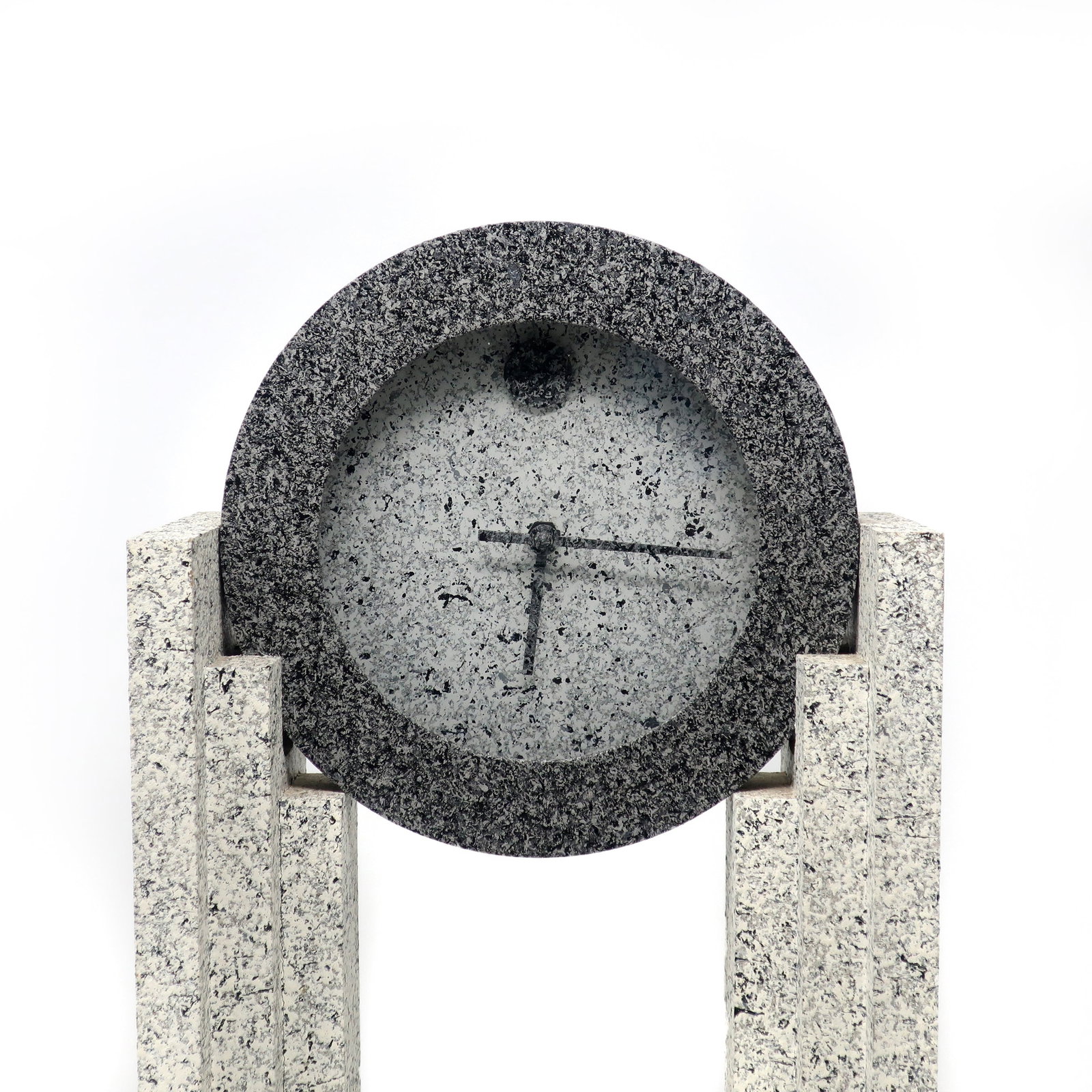 1980s Post Modern Mantle Clock by Empire Arts - 3