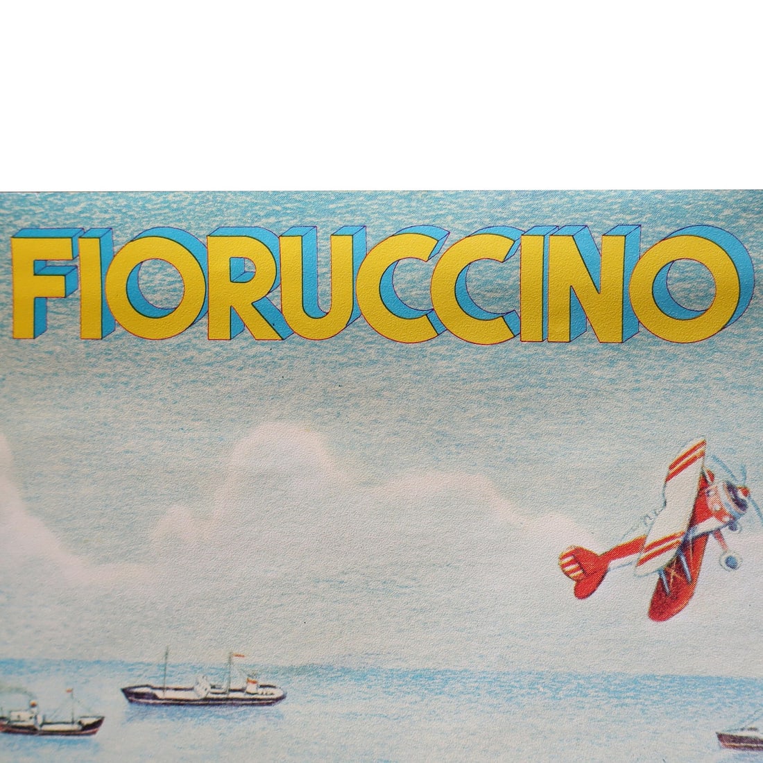 Vintage Fiorucci "Fioruccino" Illustrated Poster 1979 - 2