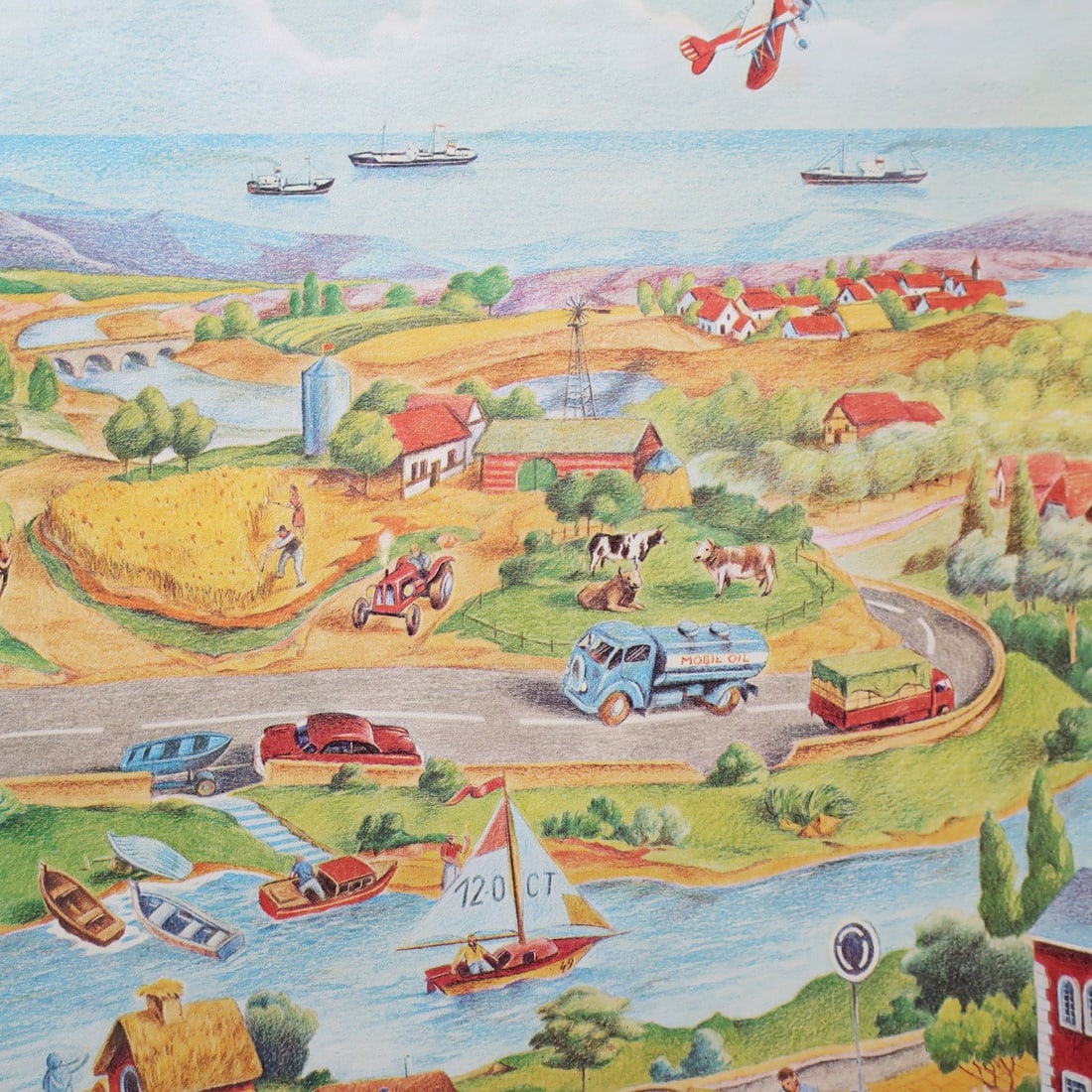 Vintage Fiorucci "Fioruccino" Illustrated Poster 1979 - 4