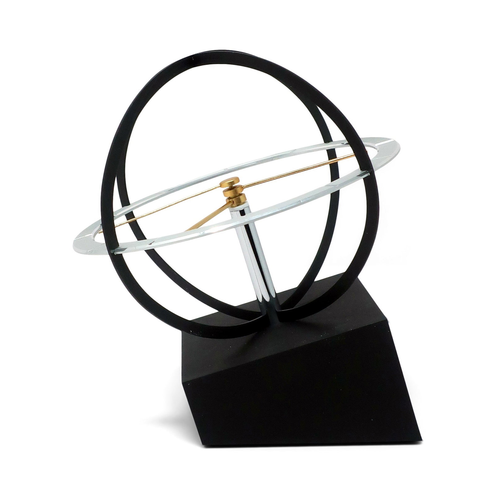 1980s Space Age Kinetic Desk Clock - 4