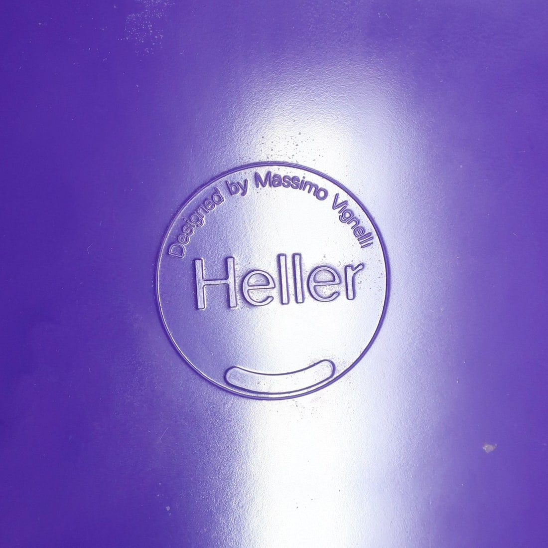 Blue, Purple and Black Massimo Vignelli for Heller Dinnerware - Set of 18 - 5