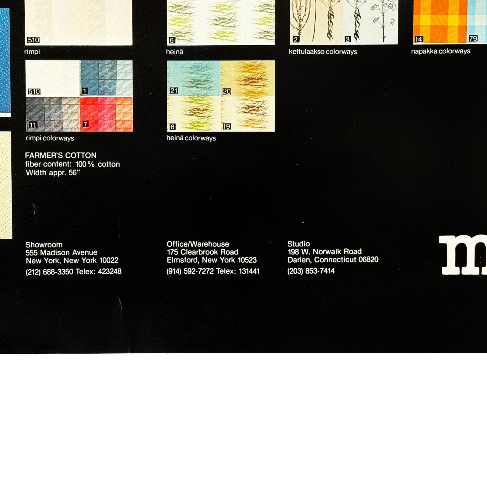1980 Marimekko Promotional Poster - 5