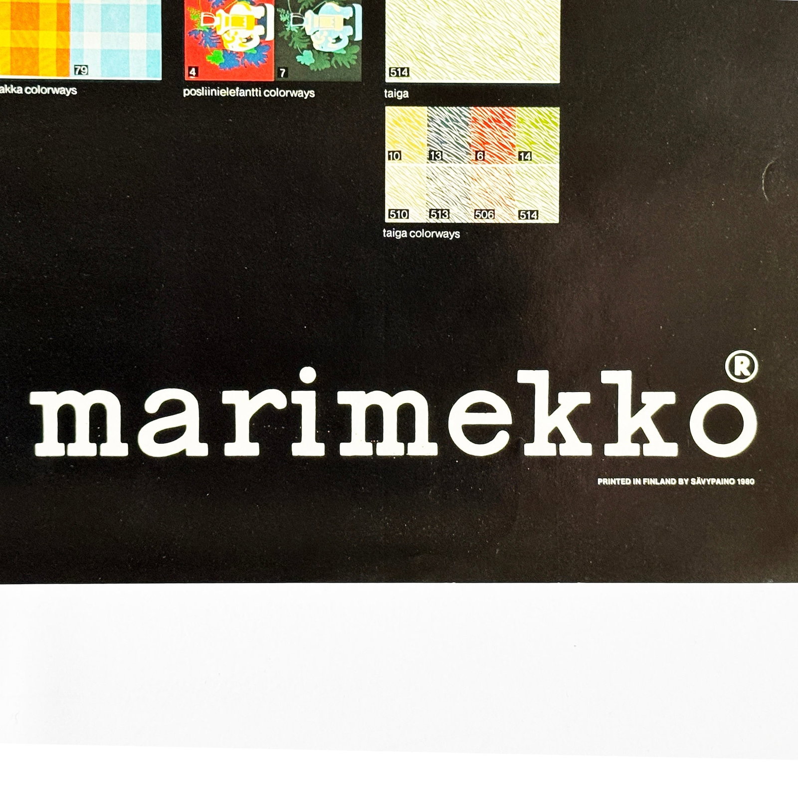 1980 Marimekko Promotional Poster - 6