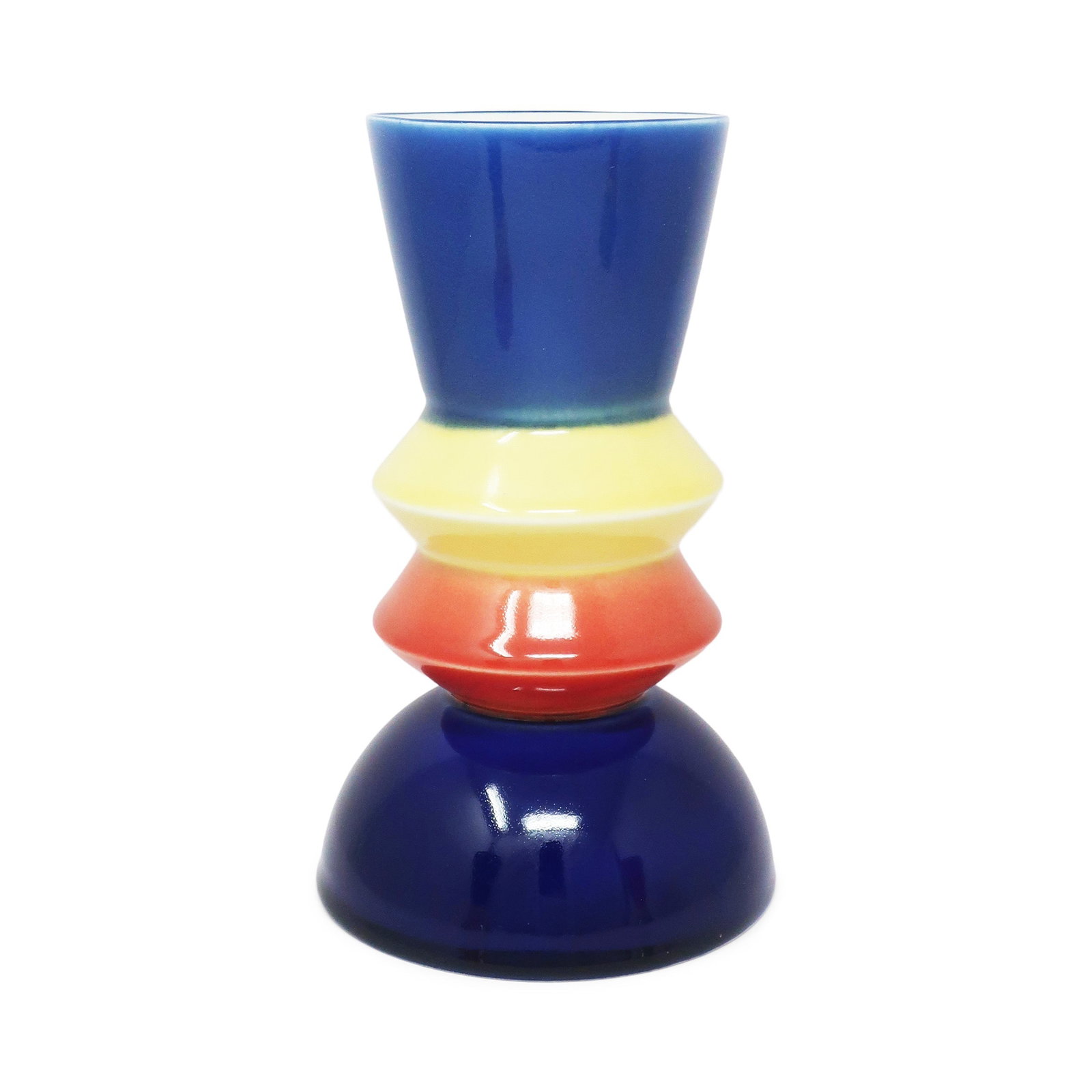 Set of Three Postmodern Vases by Heide Warlamis for Vienna Collection - 6