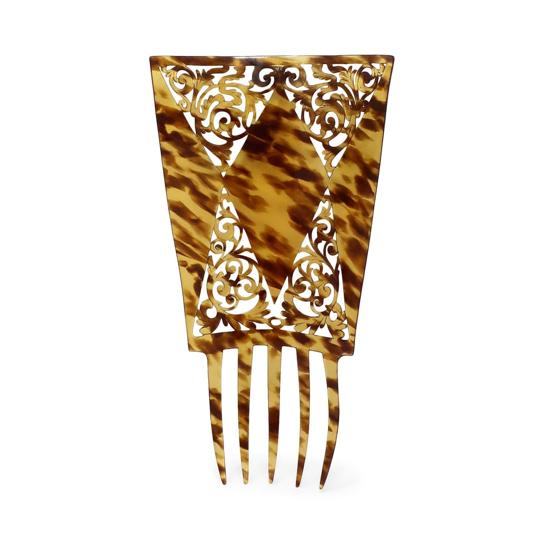 19th Century Tortoise Shell Decorative Hair Comb or Head Piece - 6