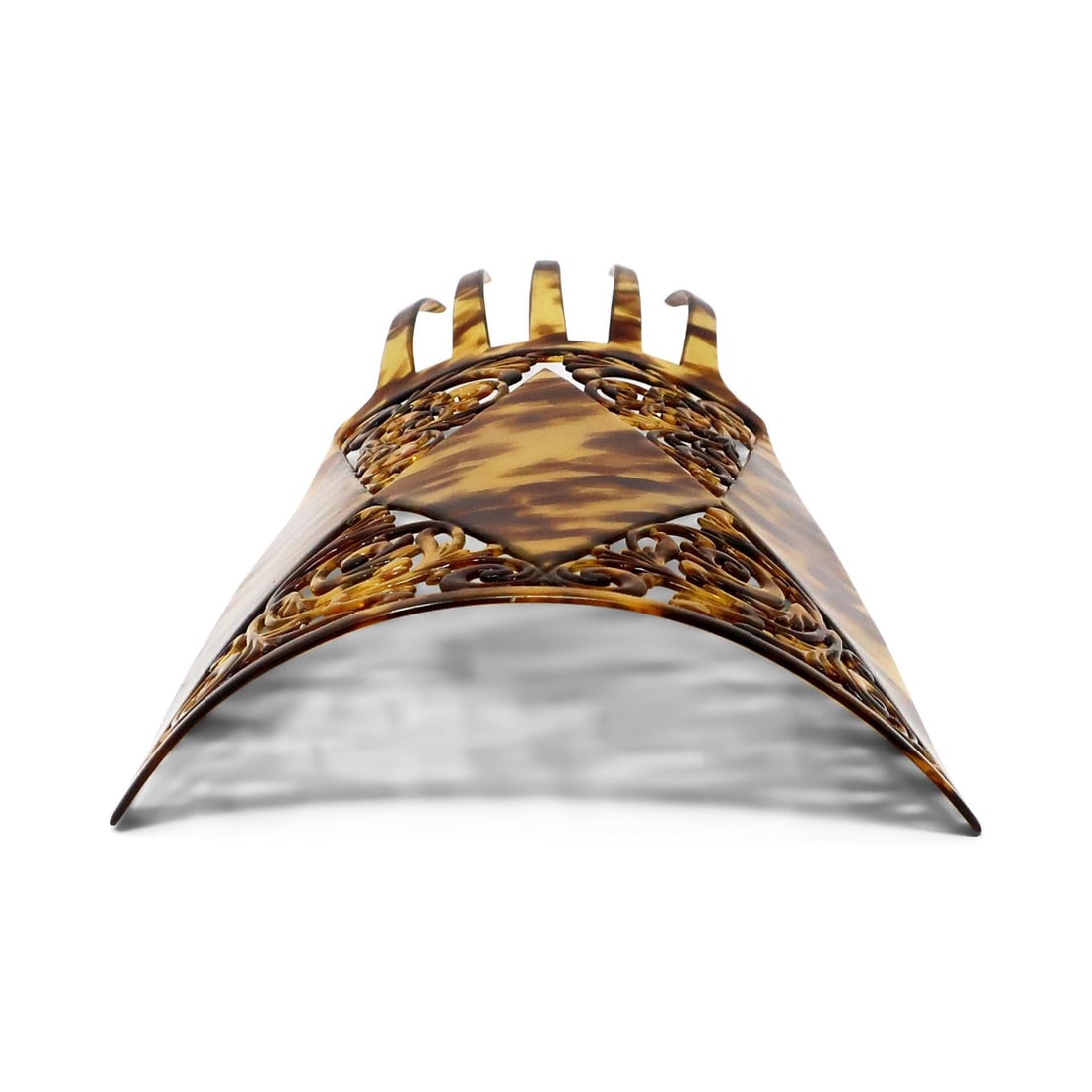 19th Century Tortoise Shell Decorative Hair Comb or Head Piece - 7