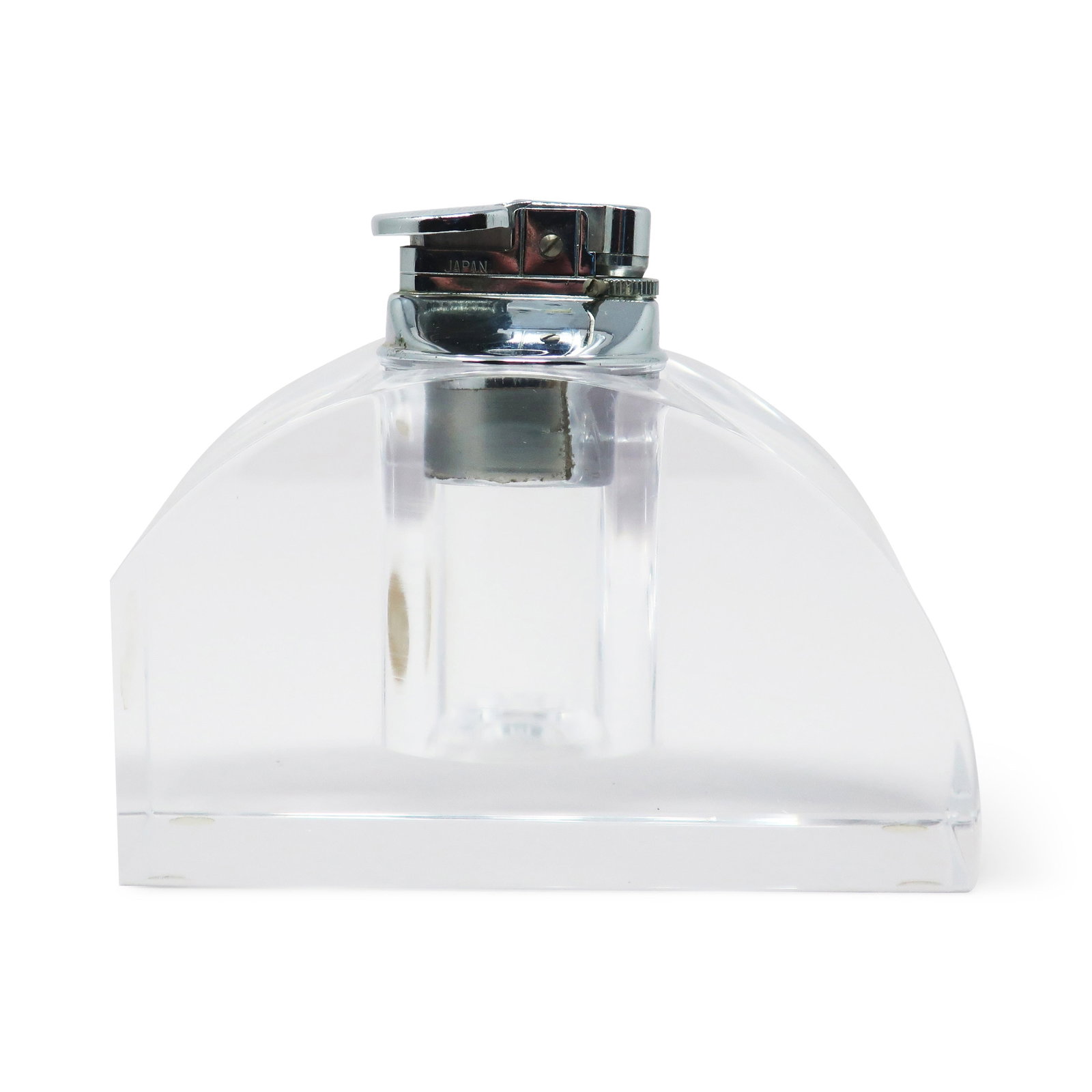 1980s Lucite Astrolite Table Lighter by Ritts Co. of Los Angeles - 6