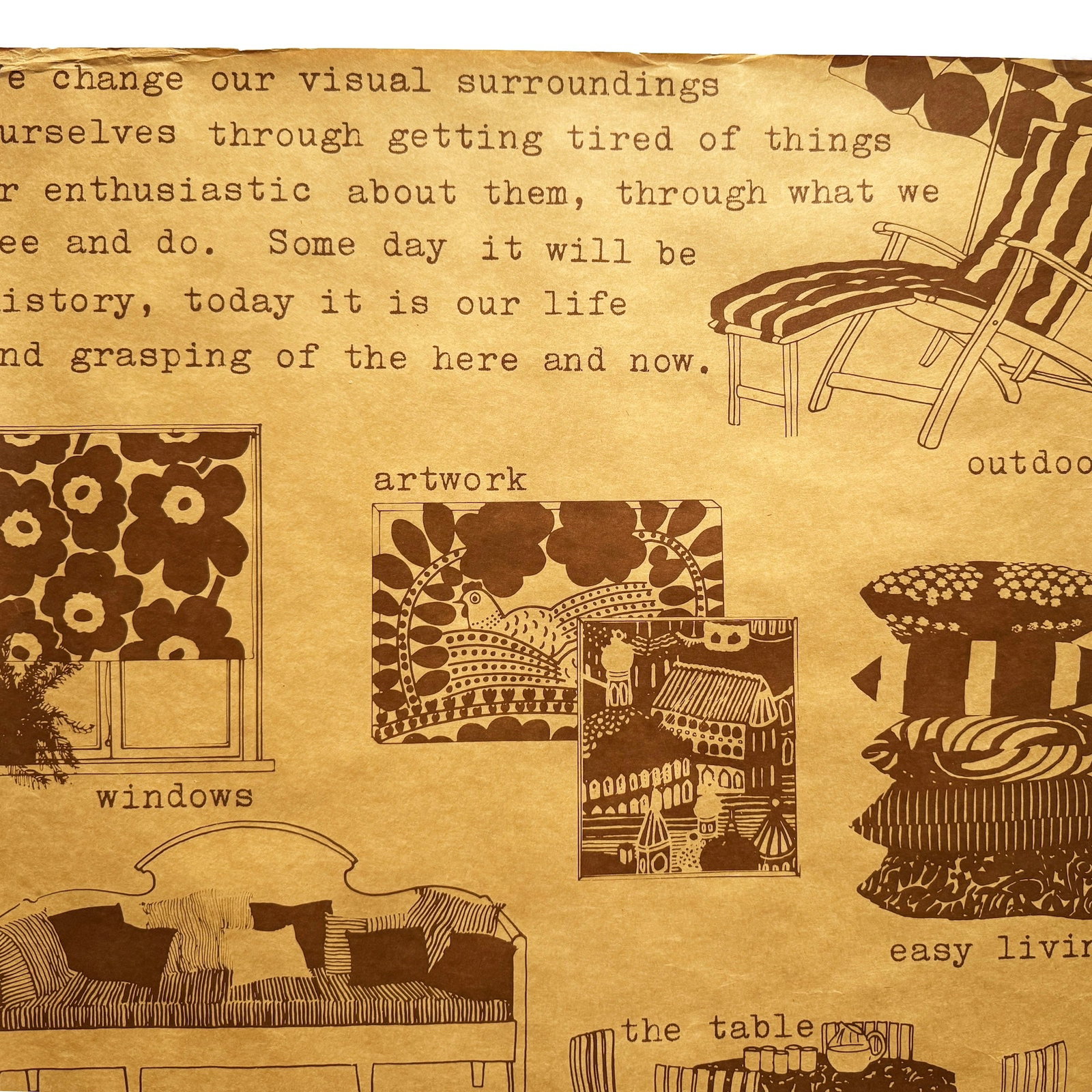 1977 Marimekko Promotional Poster - 2