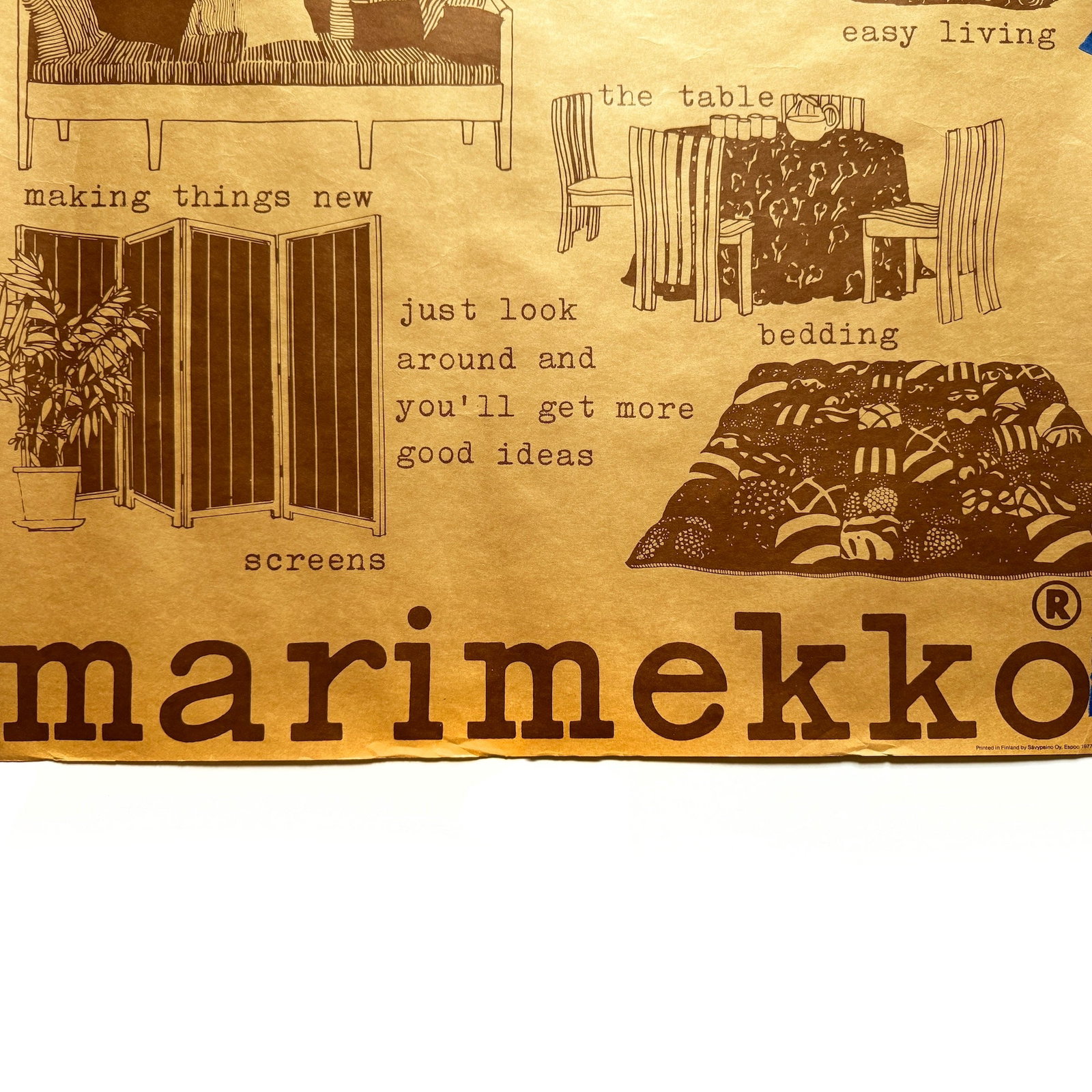 1977 Marimekko Promotional Poster - 4