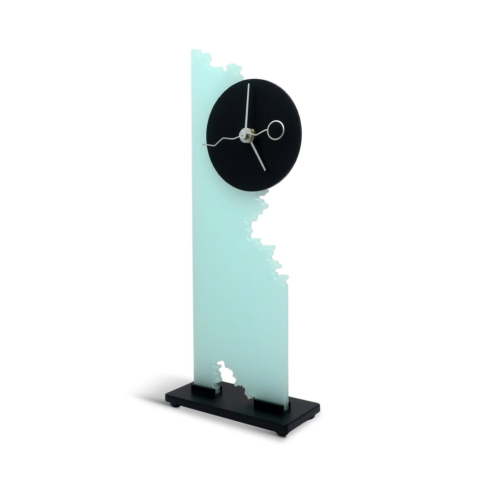 Vintage 1990s Postmodern Desk Clock by Brian Prothro for Zipadeedoodah Designs - 2