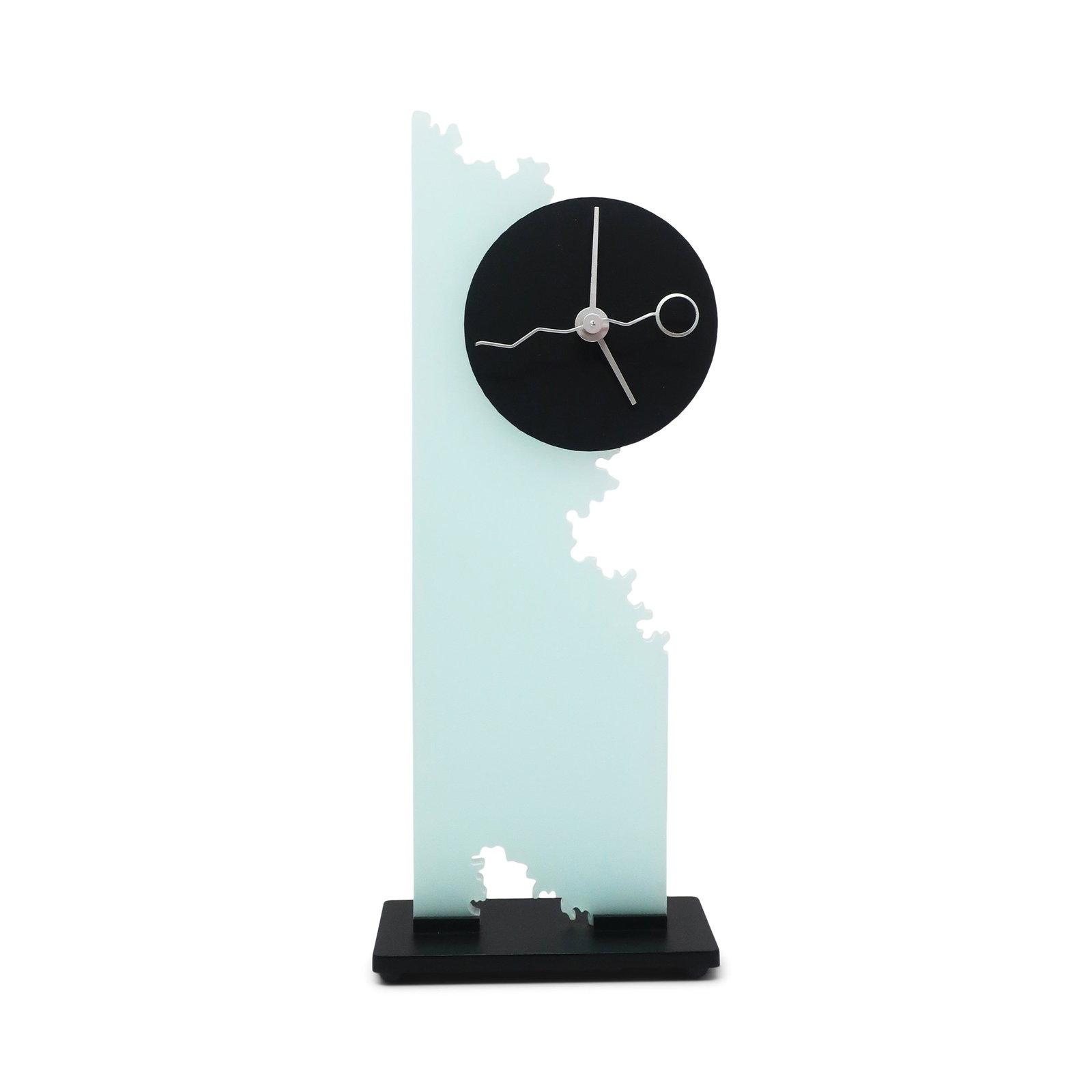 Vintage 1990s Postmodern Desk Clock by Brian Prothro for Zipadeedoodah Designs - 3