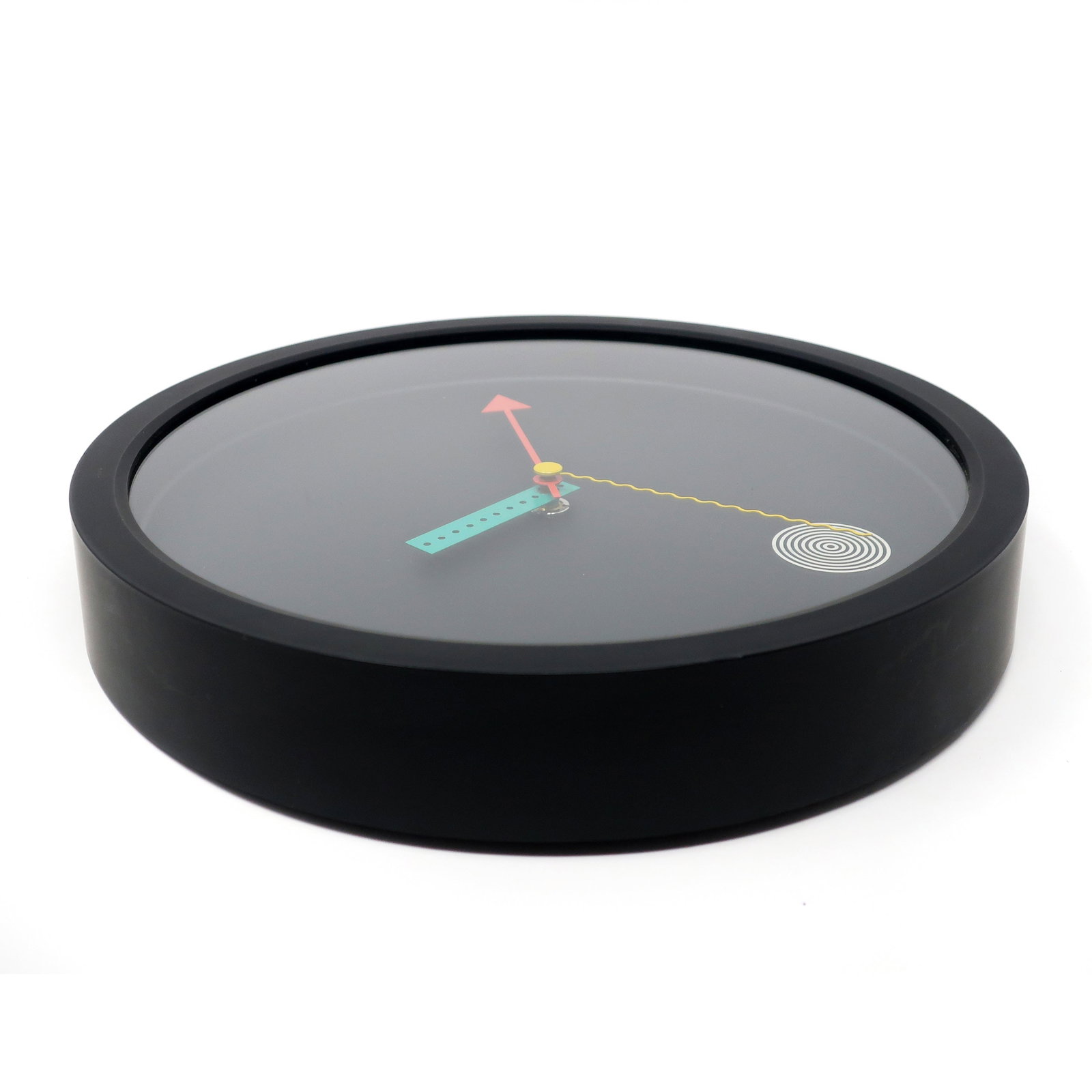 1980s Postmodern Wall Clock by Shohei Mihara for Wakita - 3