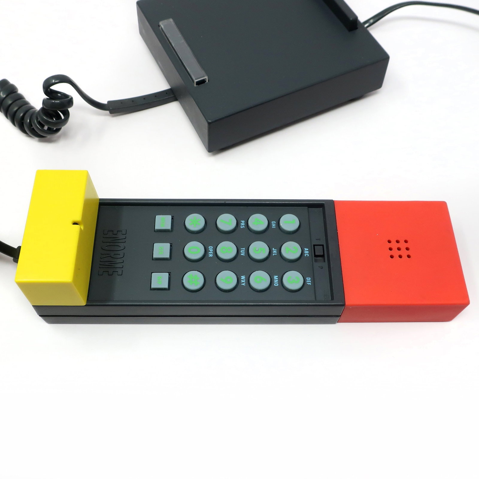 1986 Enorme Telephone by Ettore Sottsass for Enorme - 4