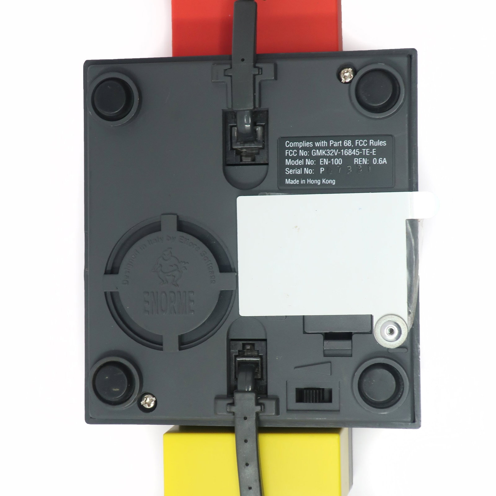 1986 Enorme Telephone by Ettore Sottsass for Enorme - 9