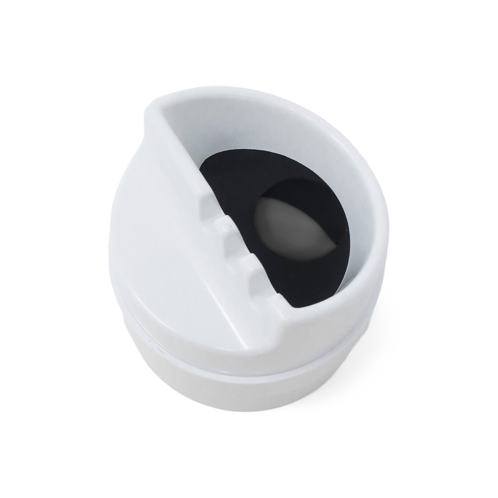 White 4630 Roto Ashtray by Joe Colombo for Kartell - 5