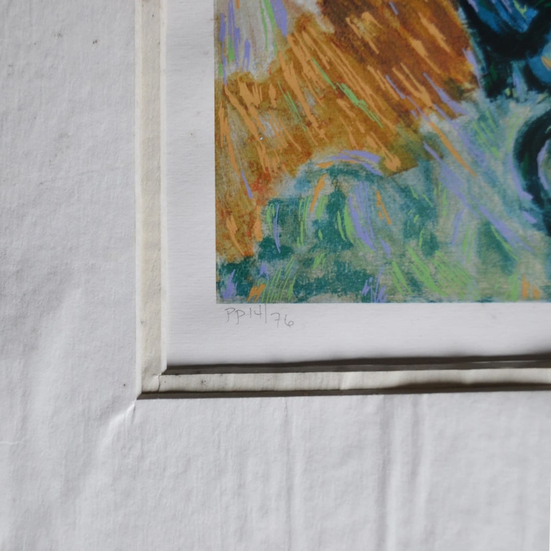Limited Edition "In the Wings" Seriolithograph by Barbara Wood - 4