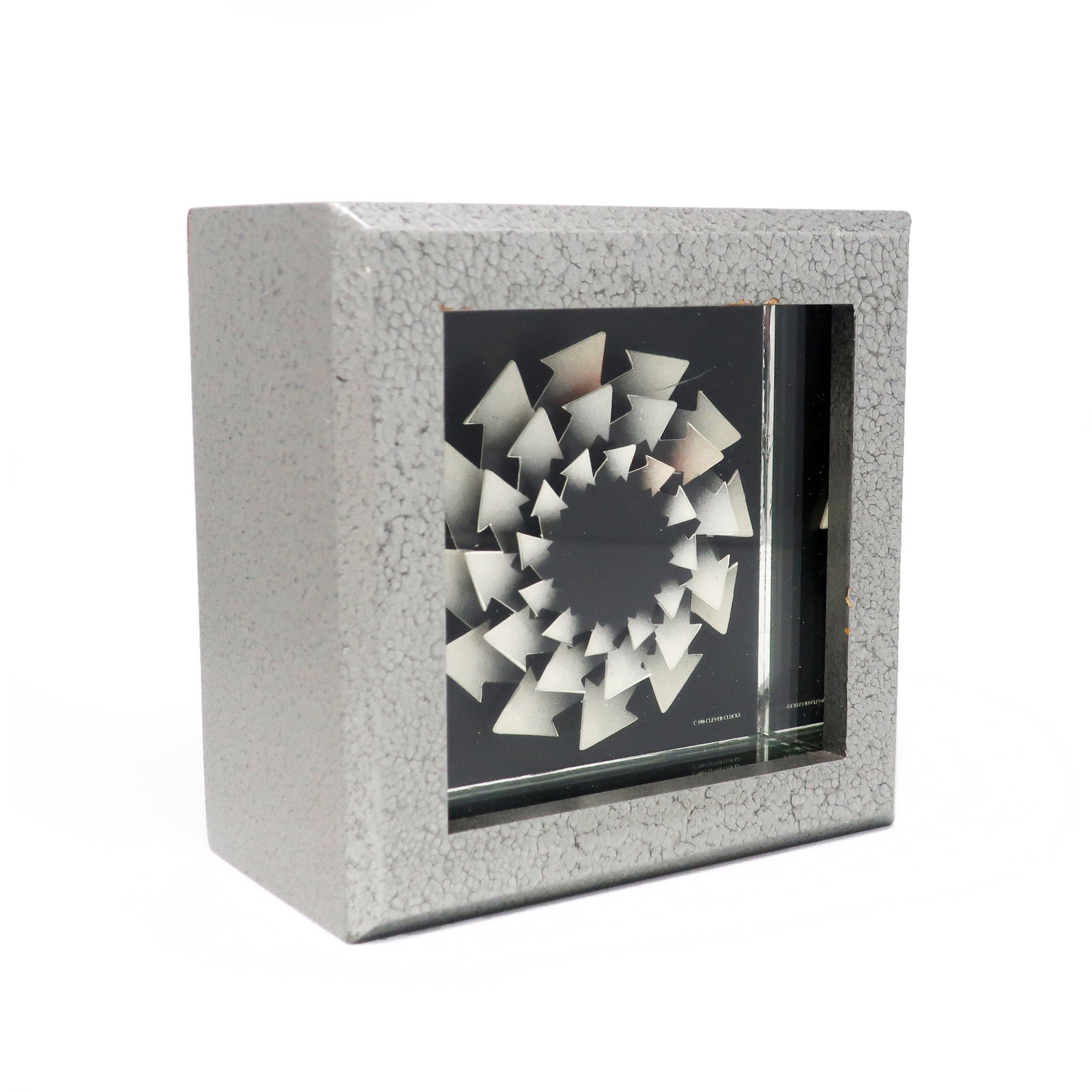 1986 Postmodern Desk Clock by Douglas Chalk for Clever Clocks - 3