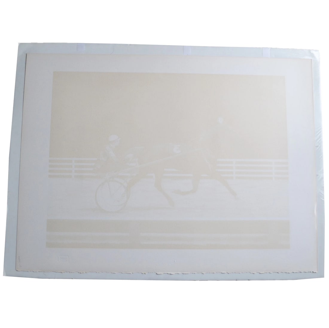 Limited Edition "Standardbred" Lithograph by Mel Hunter - 5